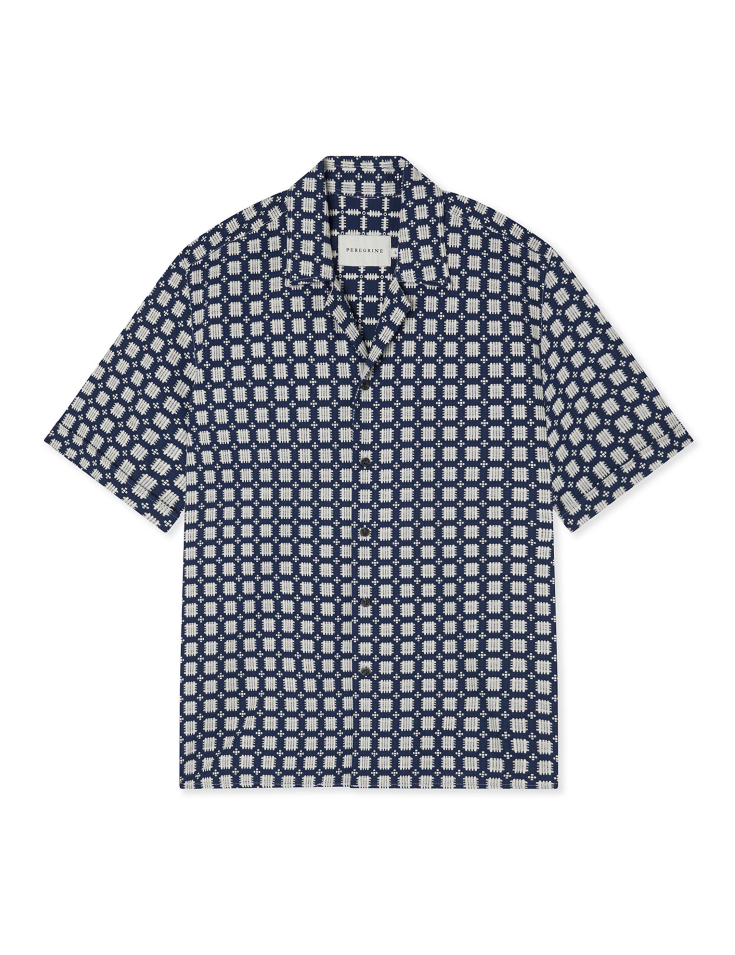 Pure Cotton Geometric Print Shirt 1 of 1