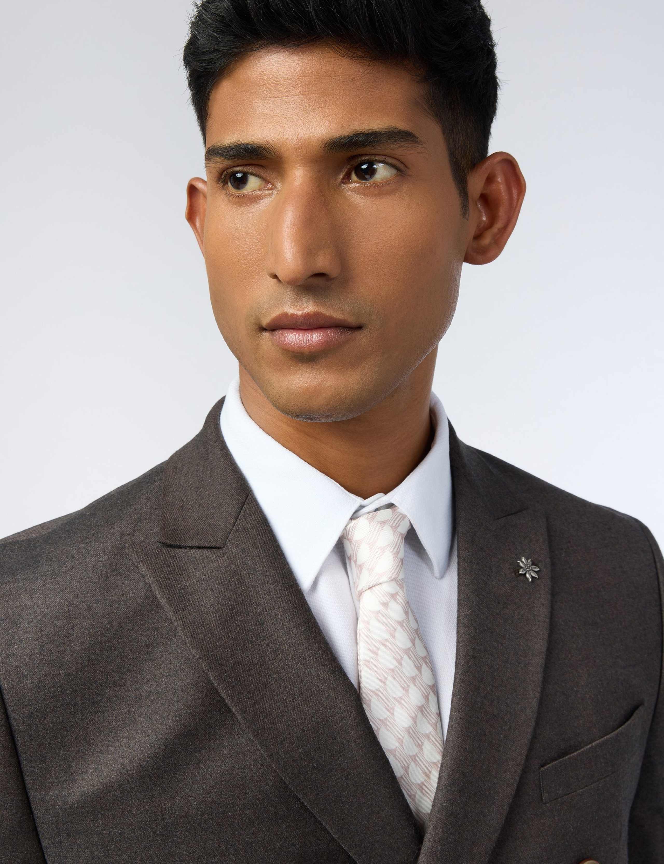Slim Fit Wool Rich Flannel Suit Jacket 5 of 6