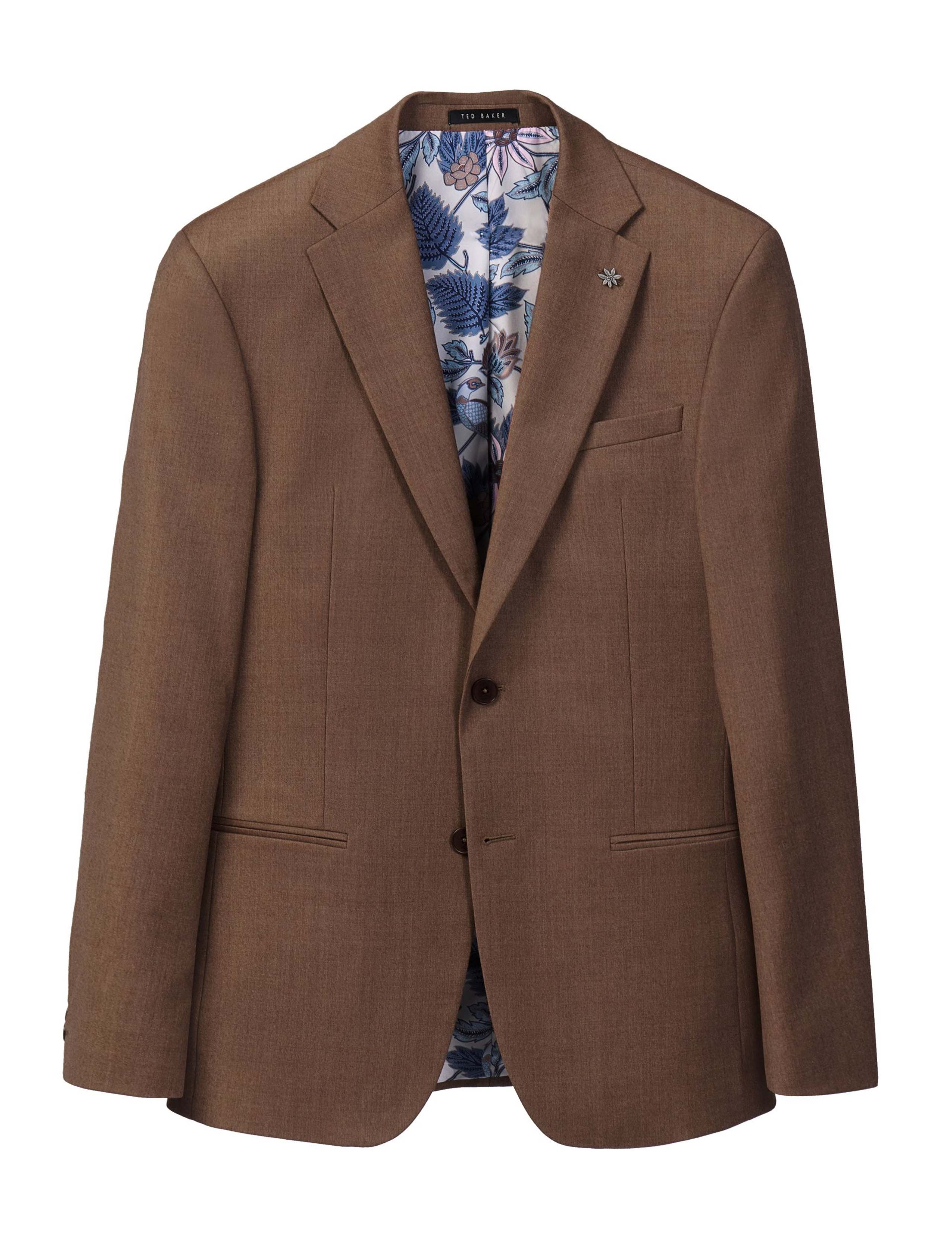 Slim Fit Wool Rich Flannel Suit Jacket 3 of 6