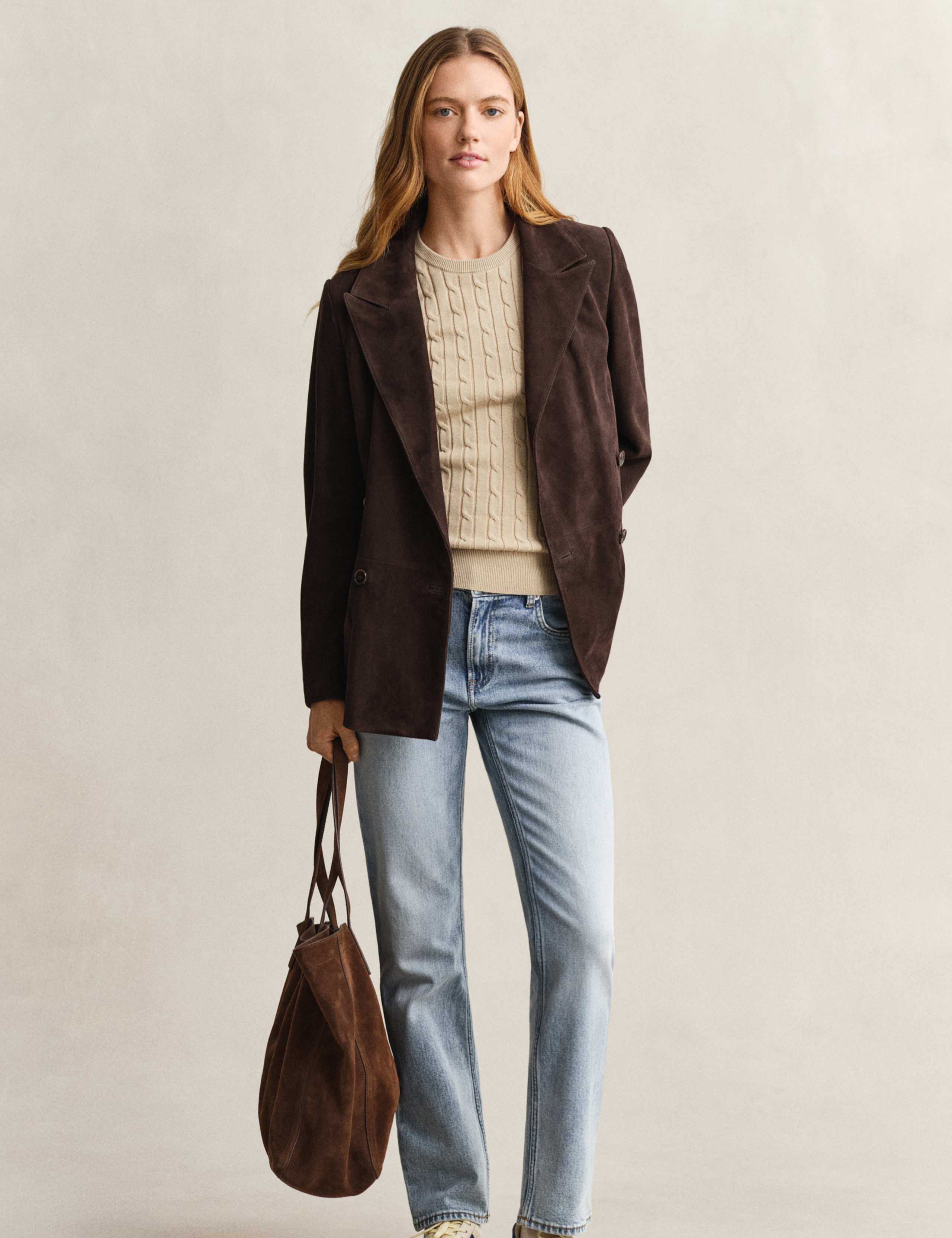 Cotton Rich Cable Knit Top 6 of 6