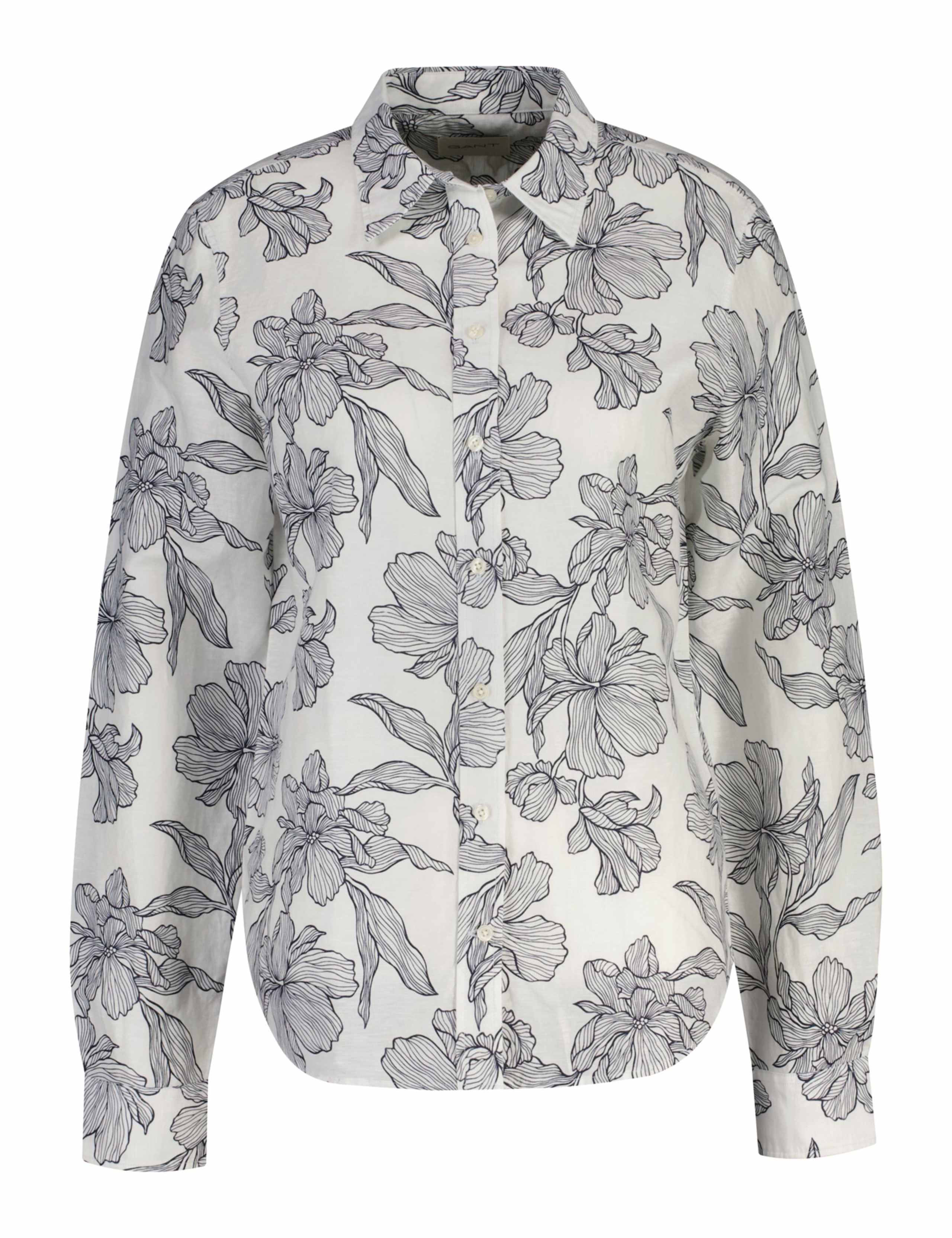 Linen Rich Floral Shirt 2 of 3