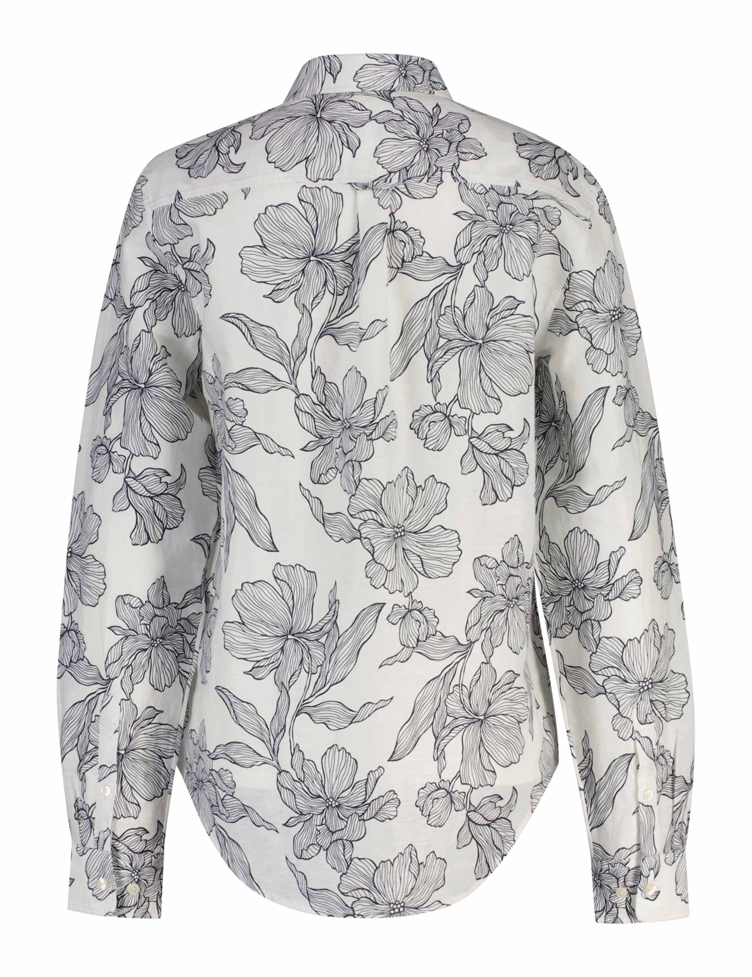 Linen Rich Floral Shirt 3 of 3