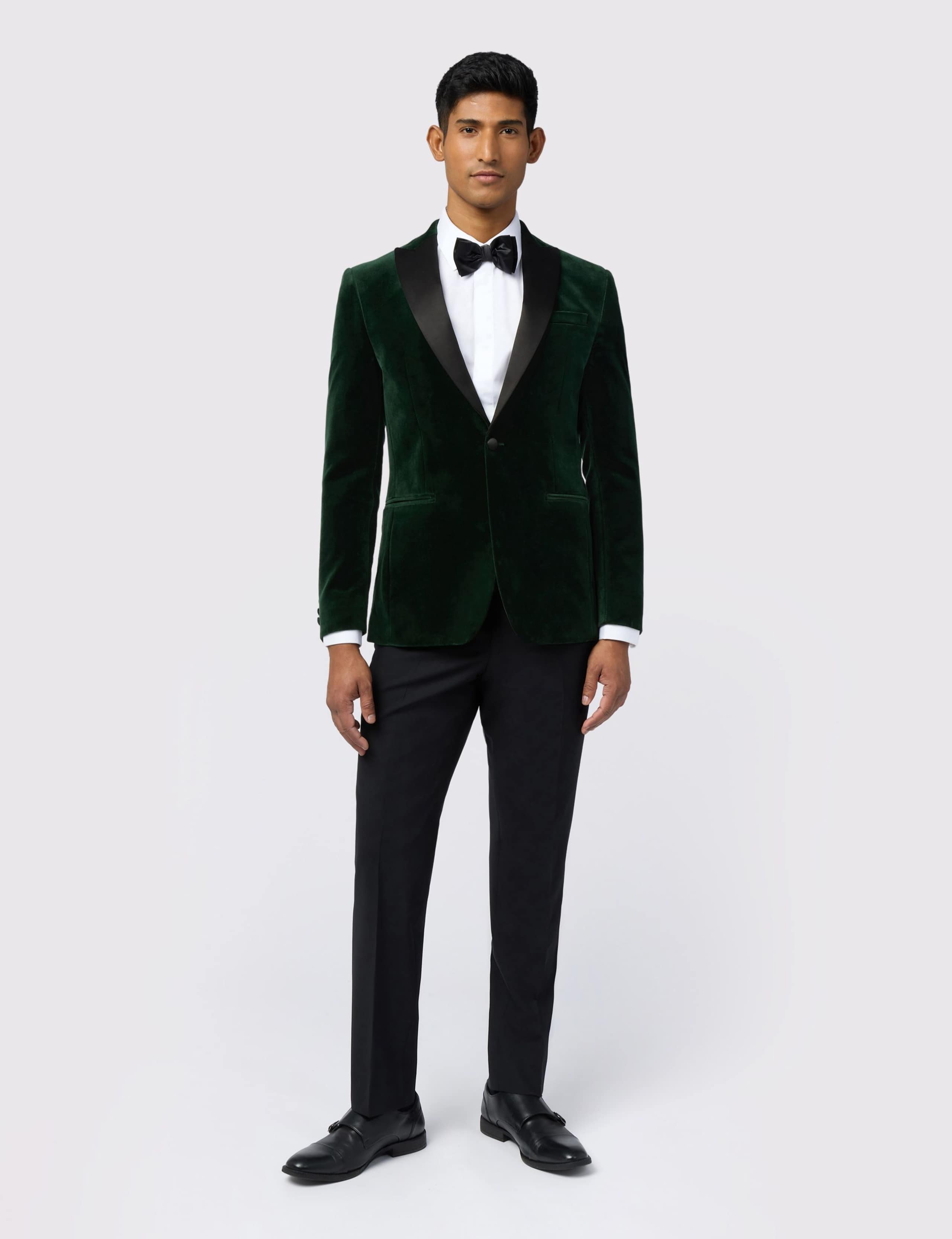 Slim Fit Pure Cotton Velvet Blazer 6 of 6