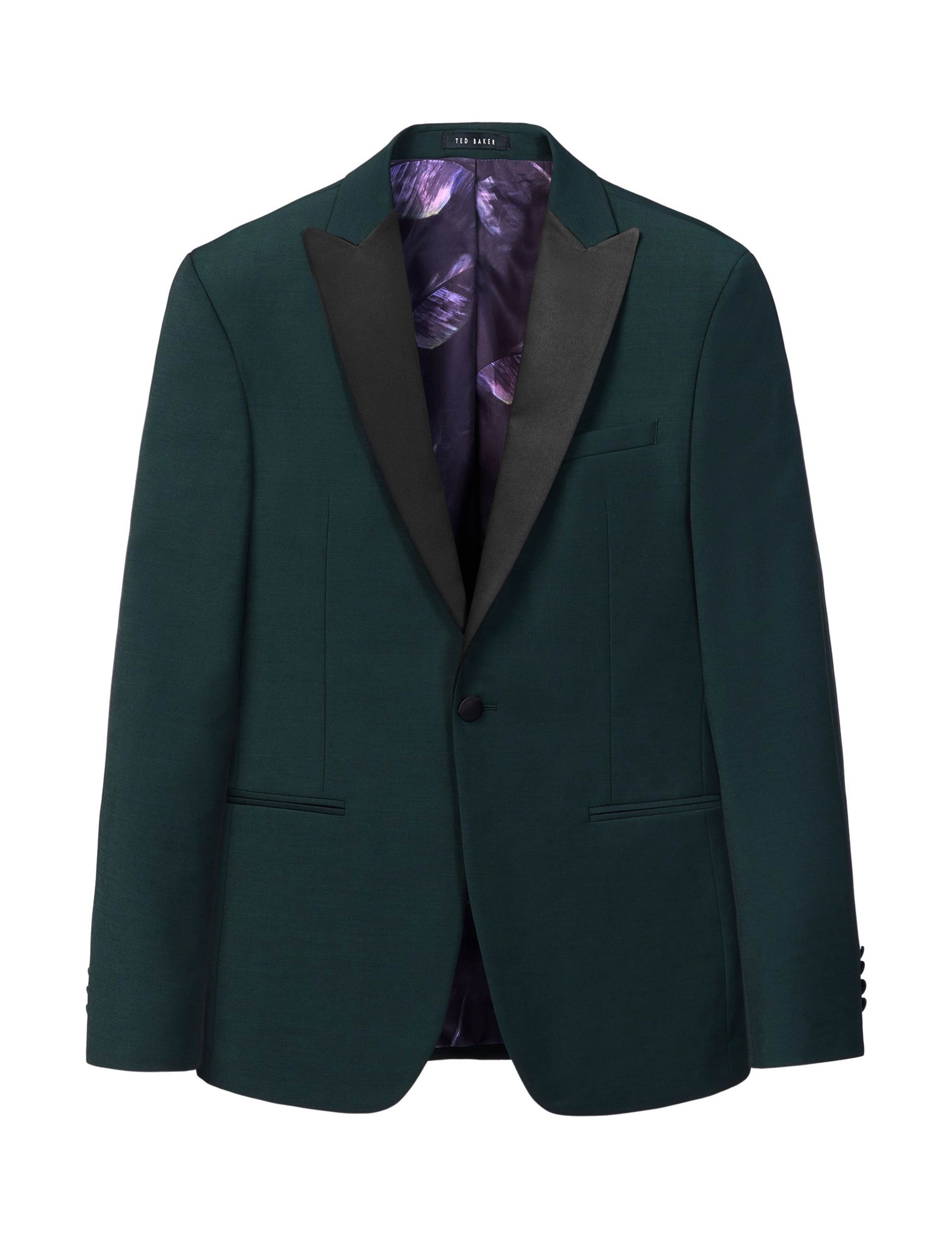 Slim Fit Wool Blend Tuxedo Trousers 5 of 5