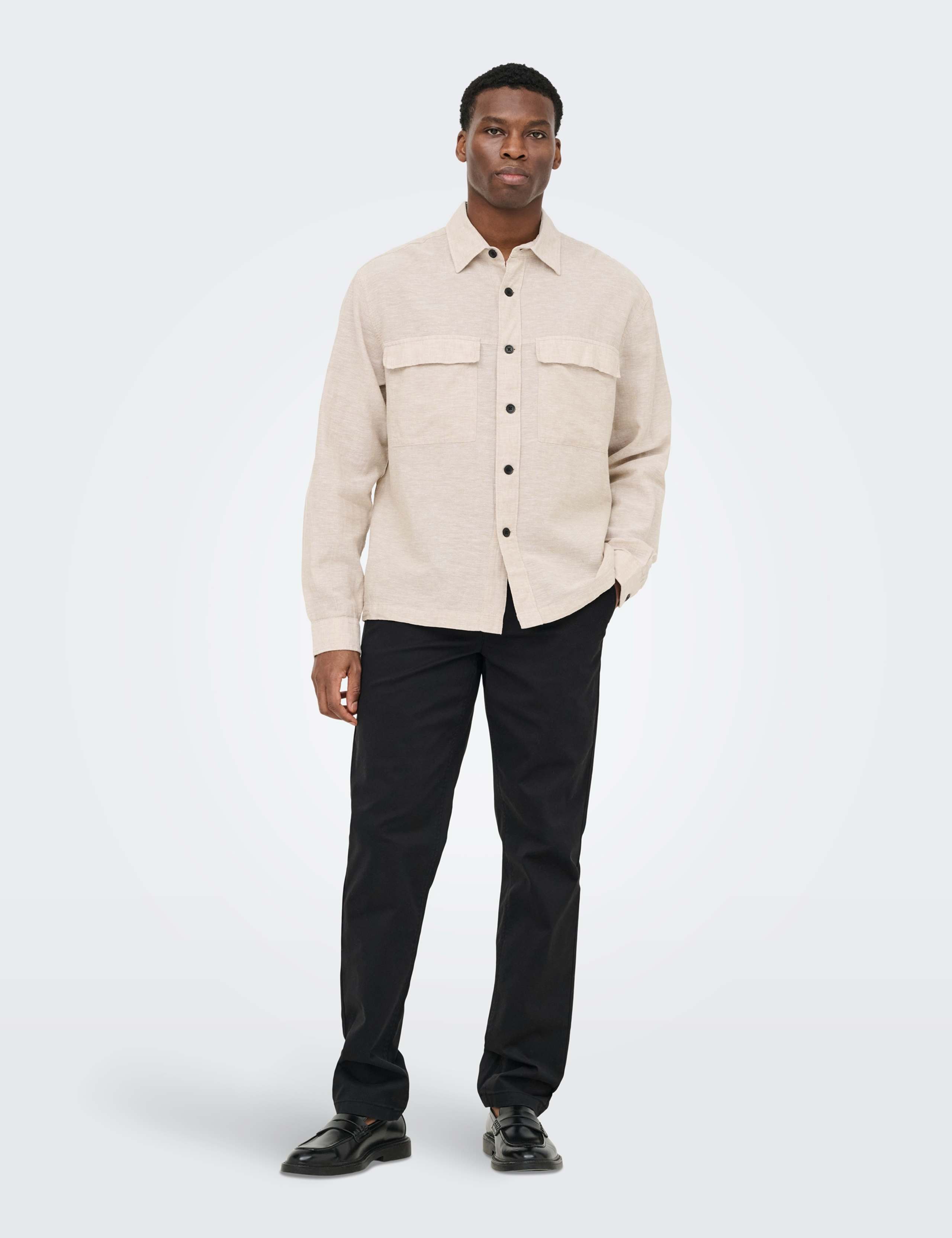 Regular Fit Cotton Rich Twill Chinos 2 of 6