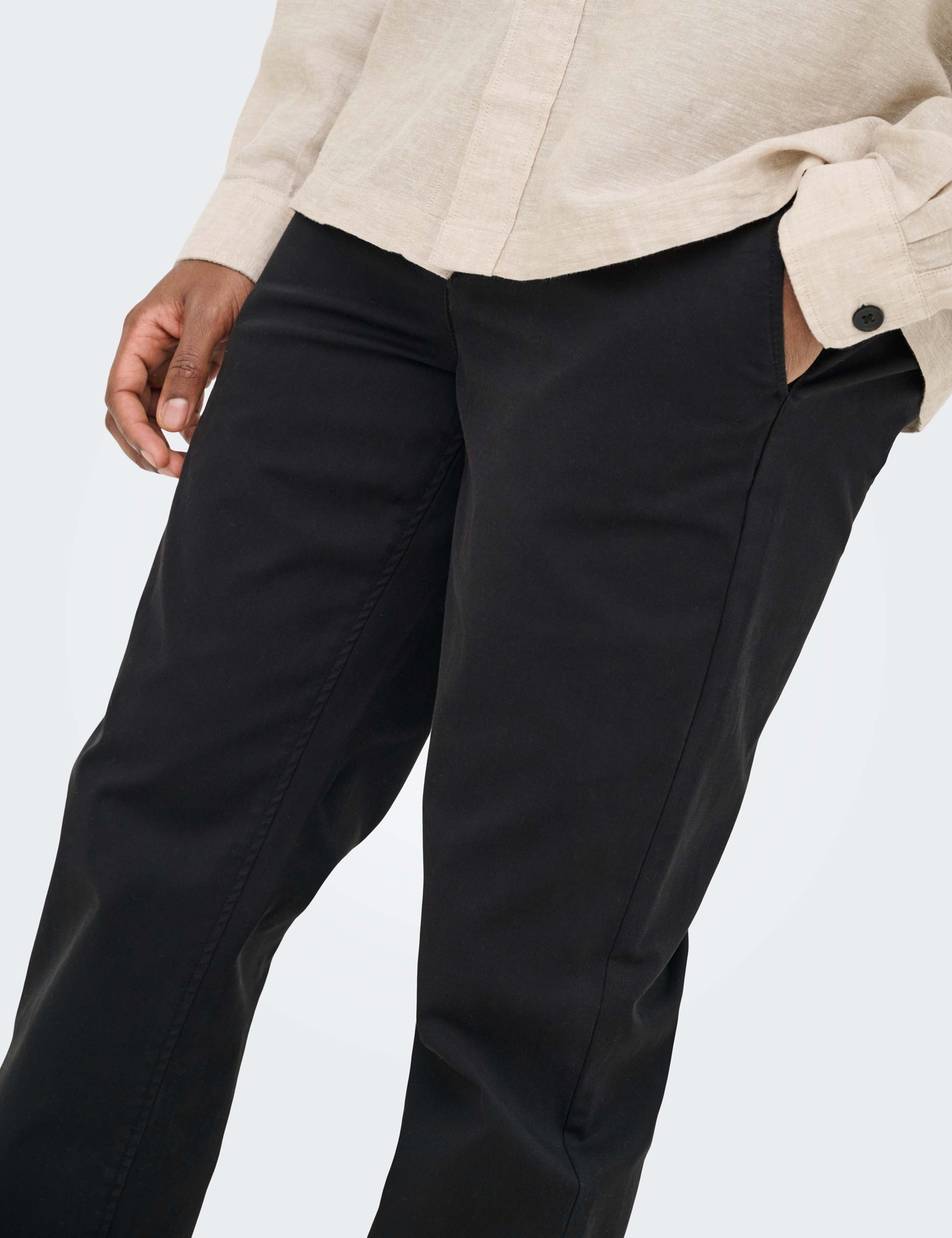 Regular Fit Cotton Rich Twill Chinos 3 of 6