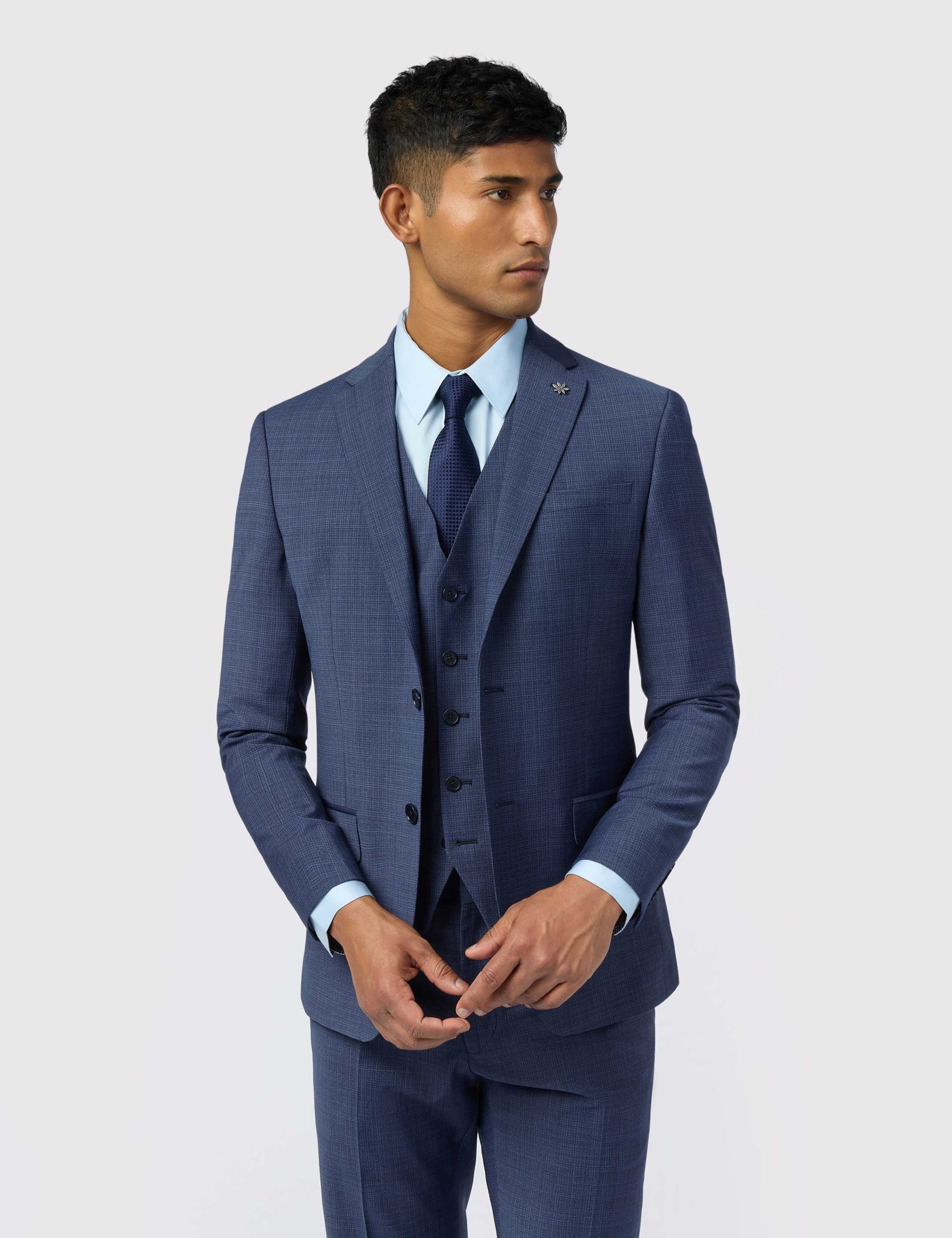 Slim Fit Wool Blend Suit Jacket 1 of 6