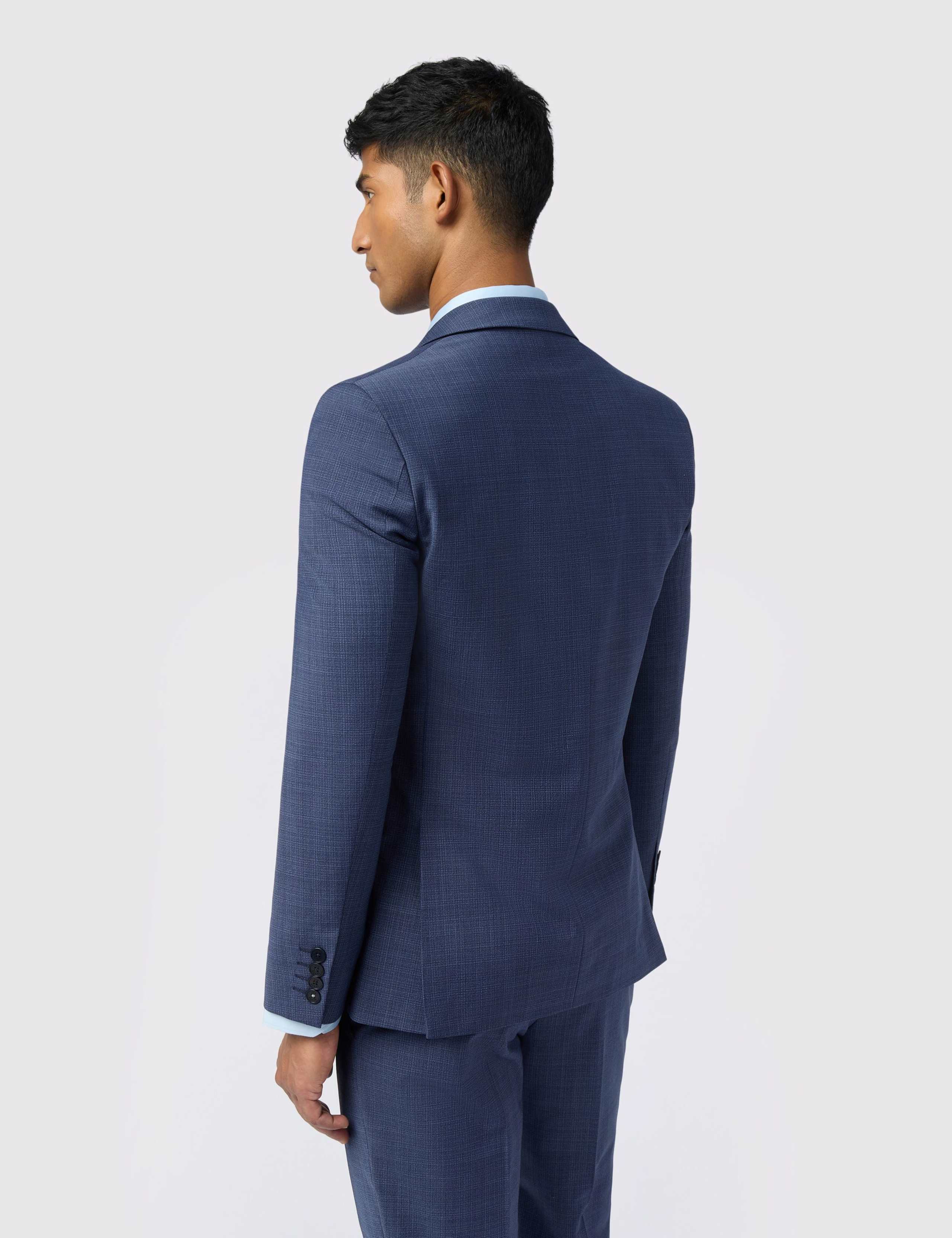 Slim Fit Wool Blend Suit Jacket 5 of 6