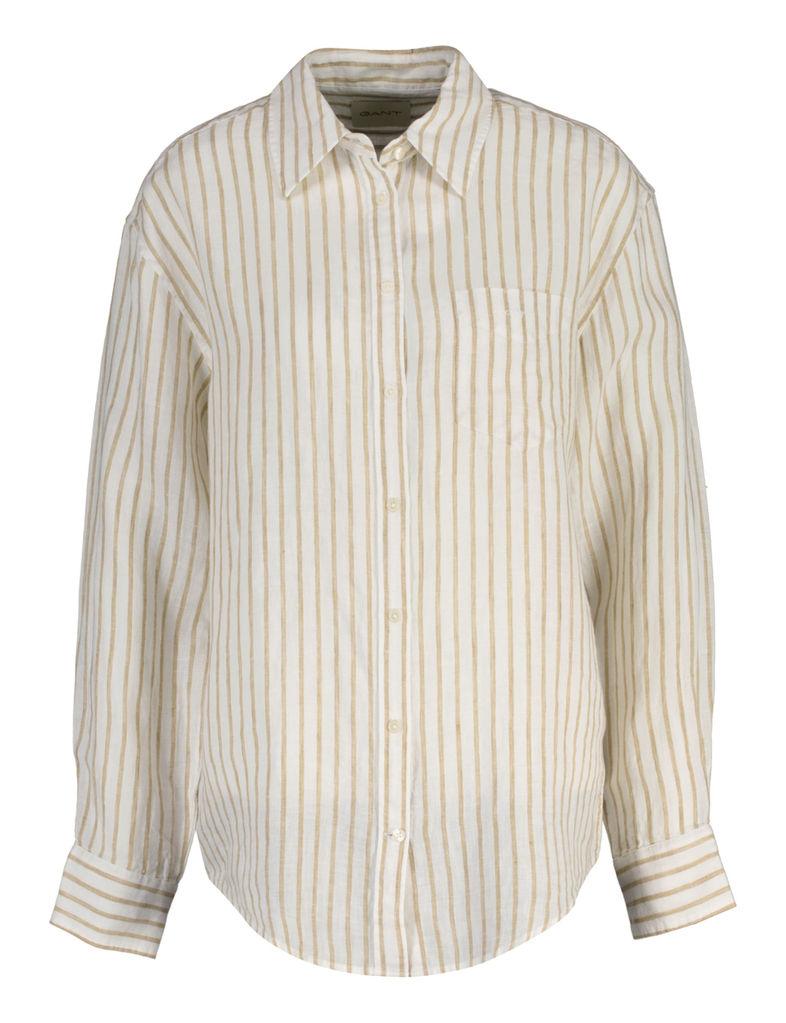 Relaxed Fit Striped Linen Shirt 2 of 3