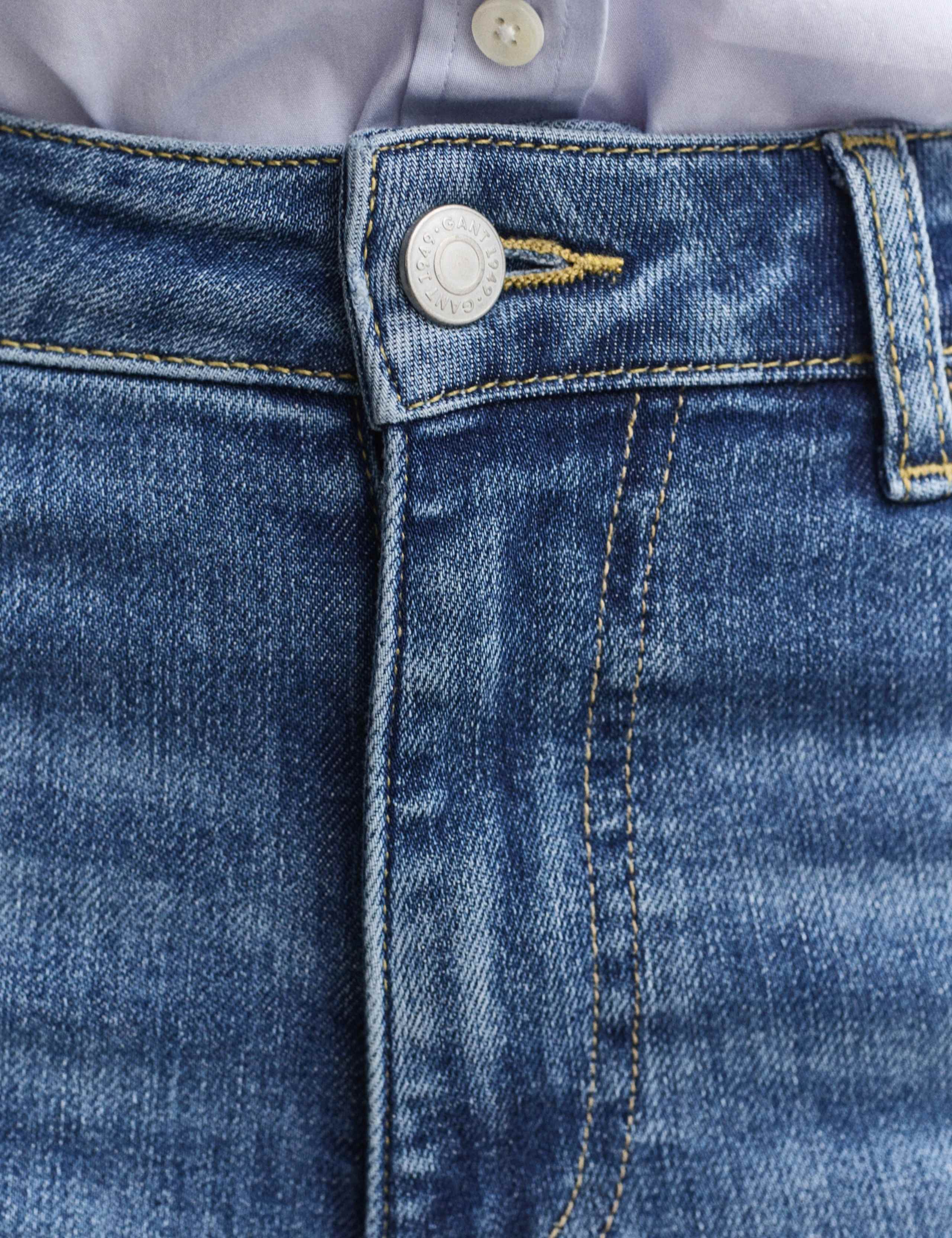 Mid Rise Slim Fit Cropped Jeans 7 of 8