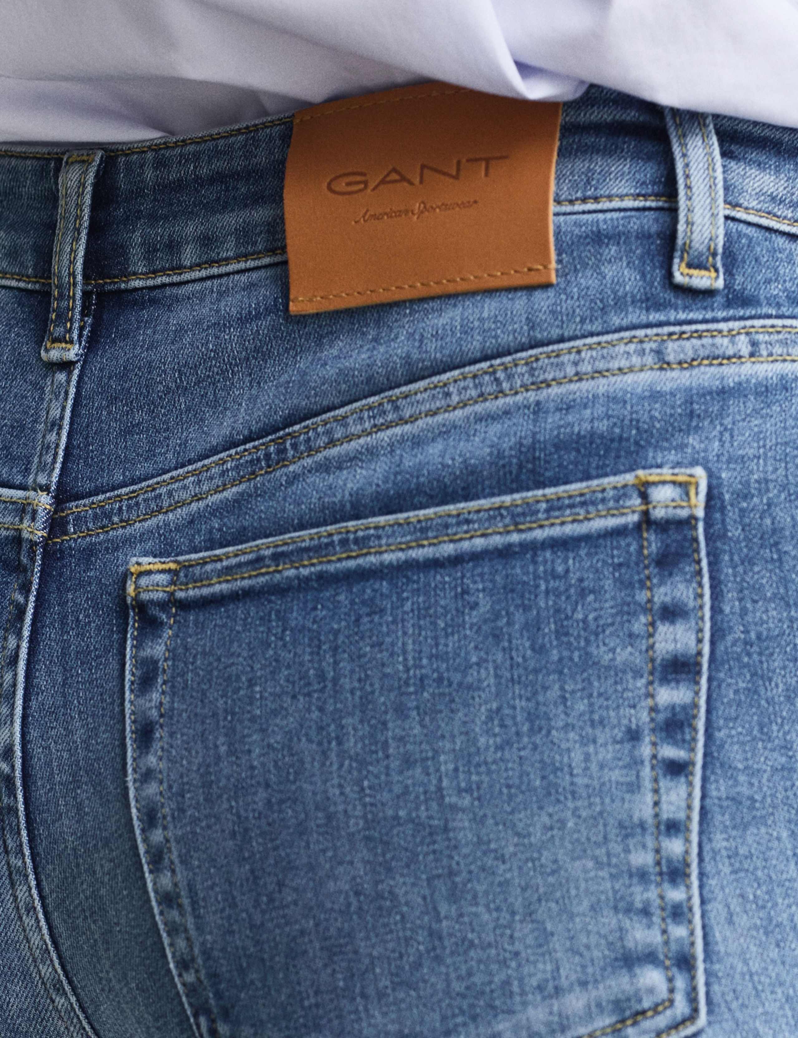 Mid Rise Slim Fit Cropped Jeans 8 of 8