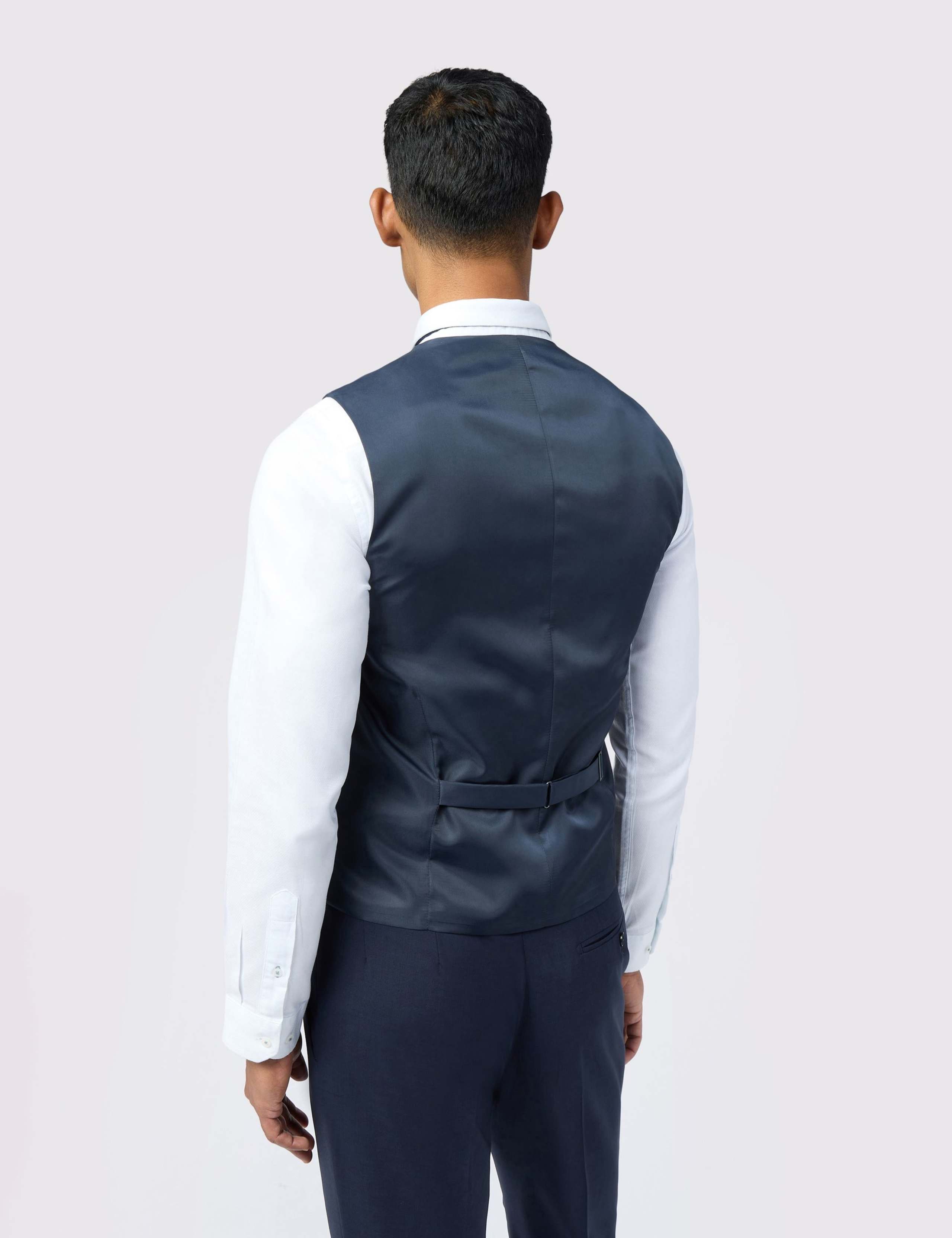 Slim Fit Performance Wool Rich Waistcoat 2 of 4