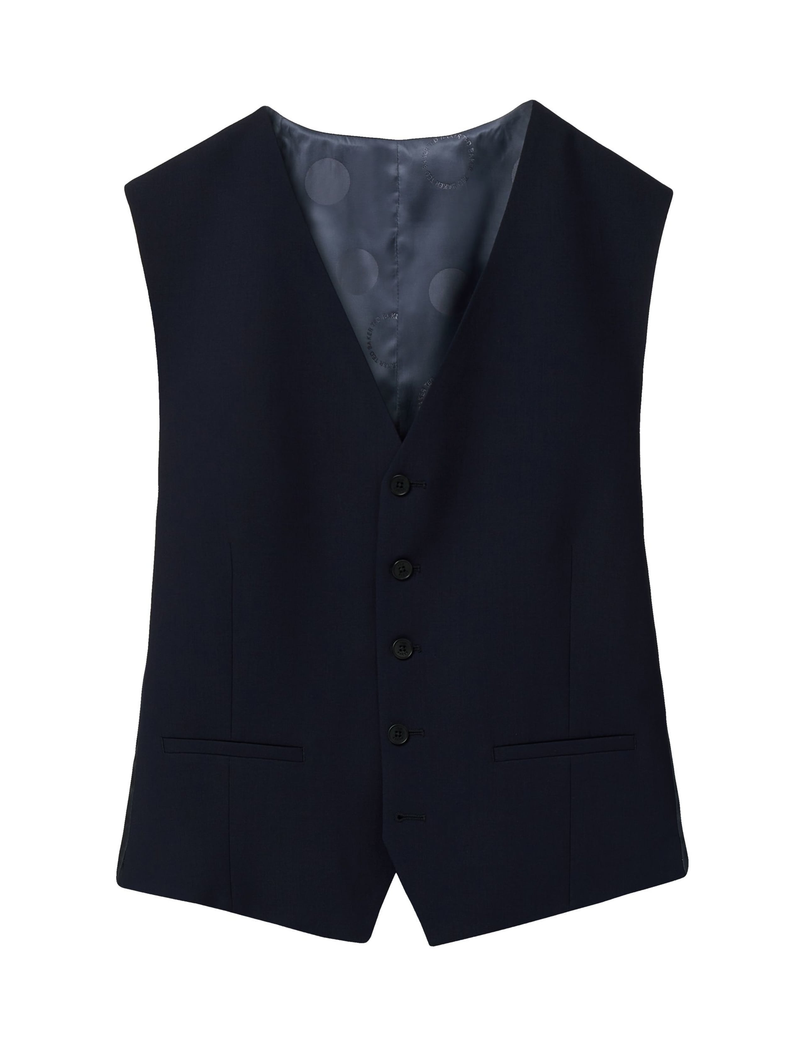 Slim Fit Performance Wool Rich Waistcoat 4 of 4