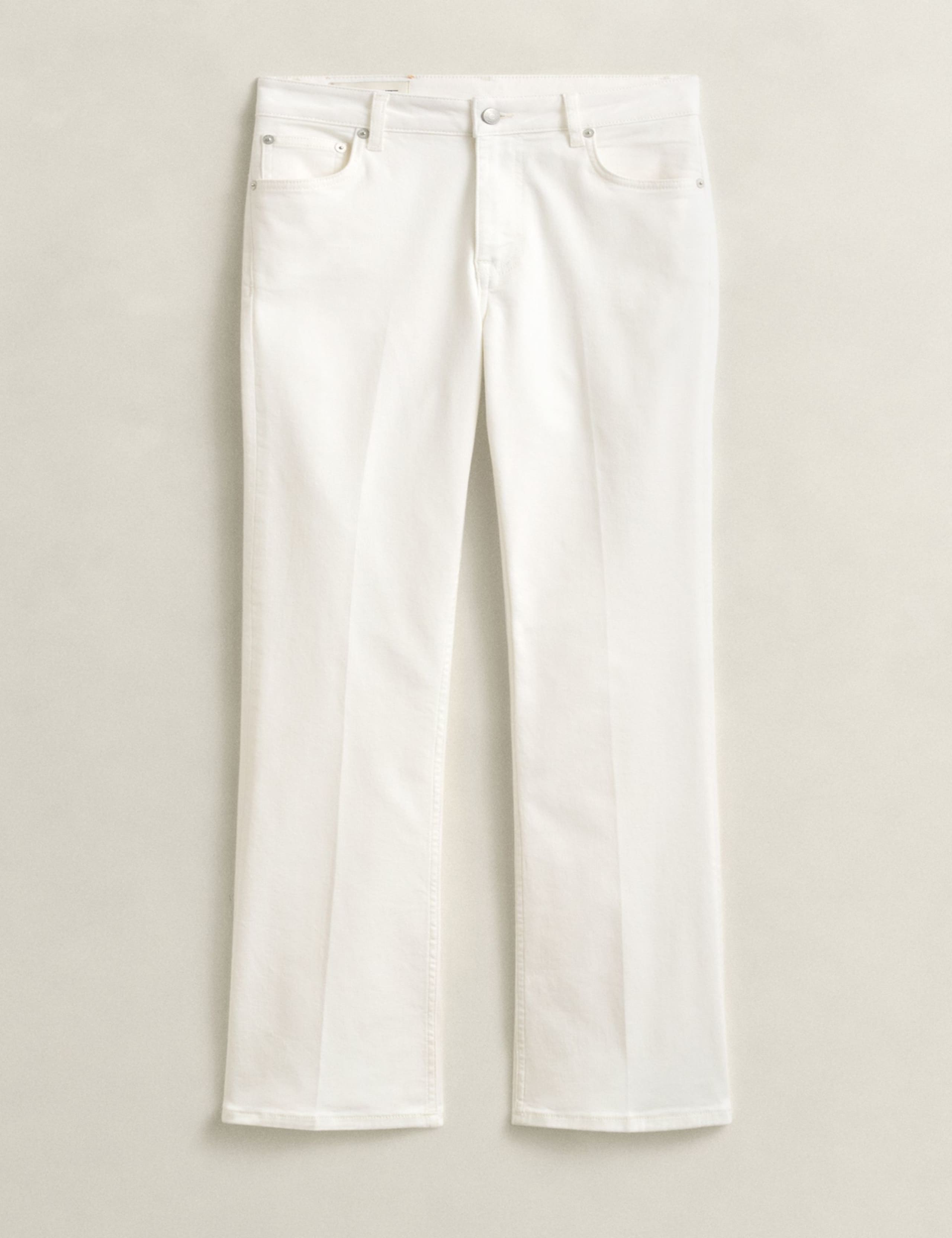 Mid Rise Slim Flare Jeans 2 of 7