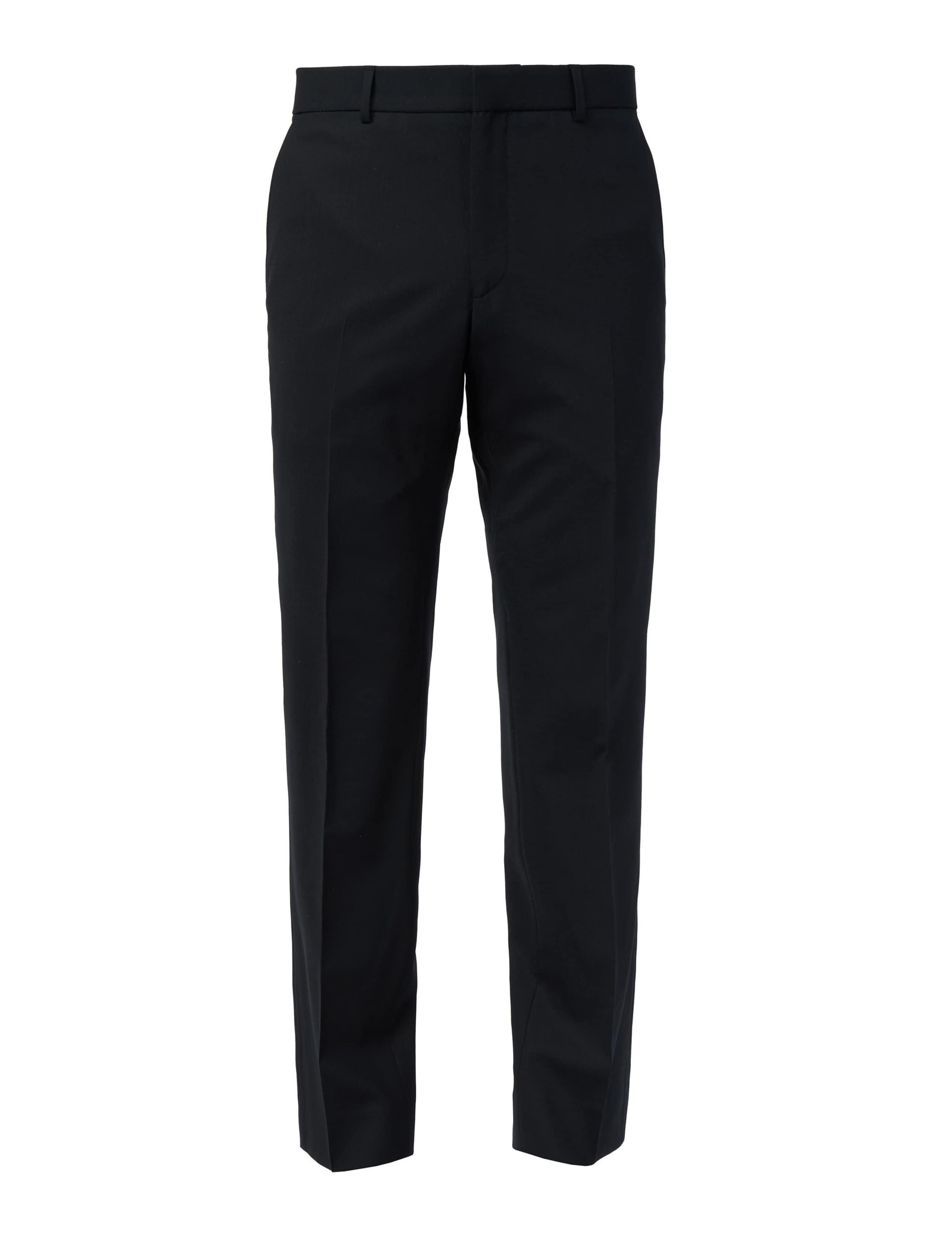 Slim Fit Wool Rich Flat Front Performance Trousers 2 of 3