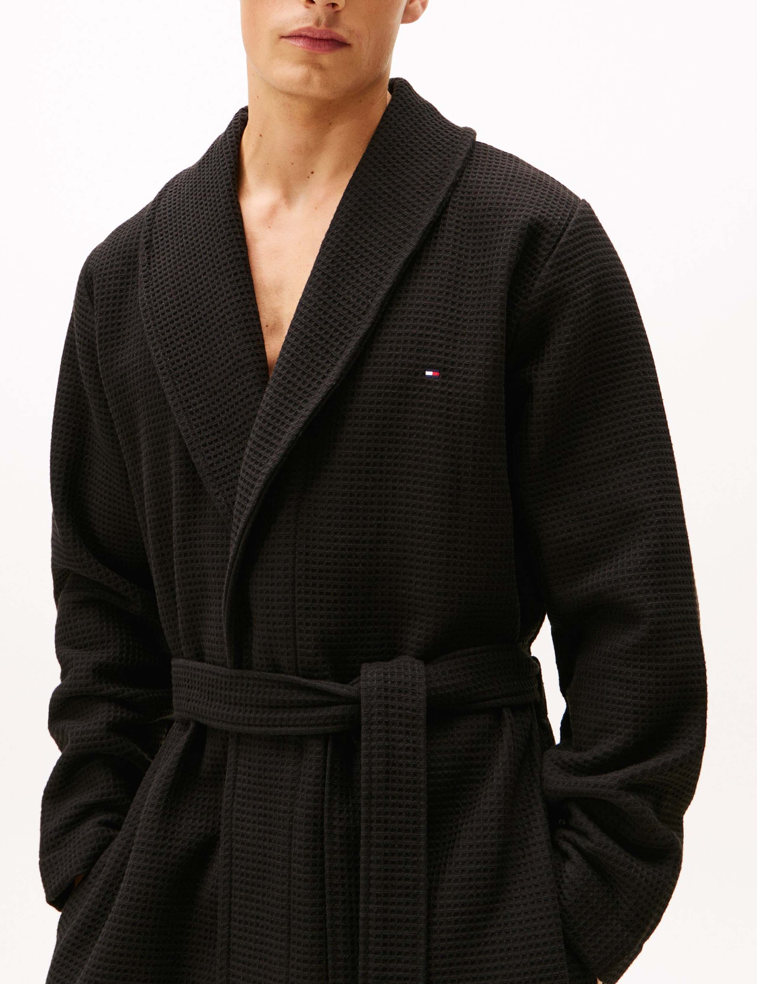 Pure Cotton Waffle Dressing Gown 3 of 5
