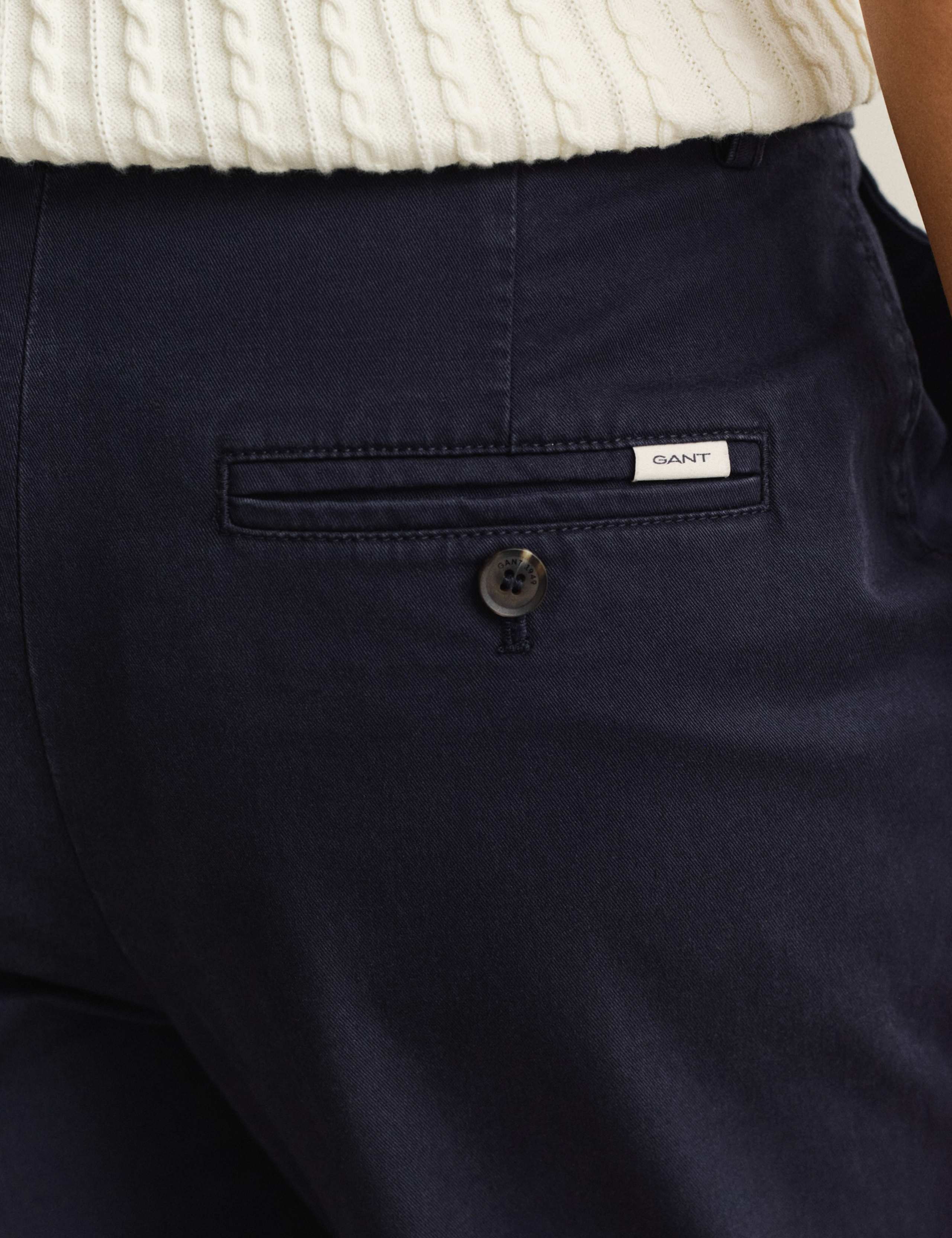 Cotton Rich Slim Fit Chinos 8 of 8