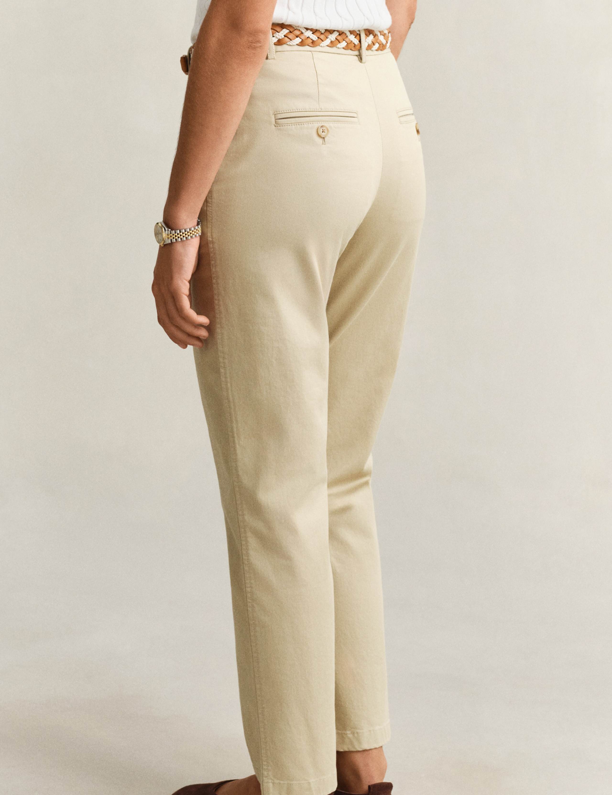 Cotton Rich Slim Fit Chinos 3 of 8