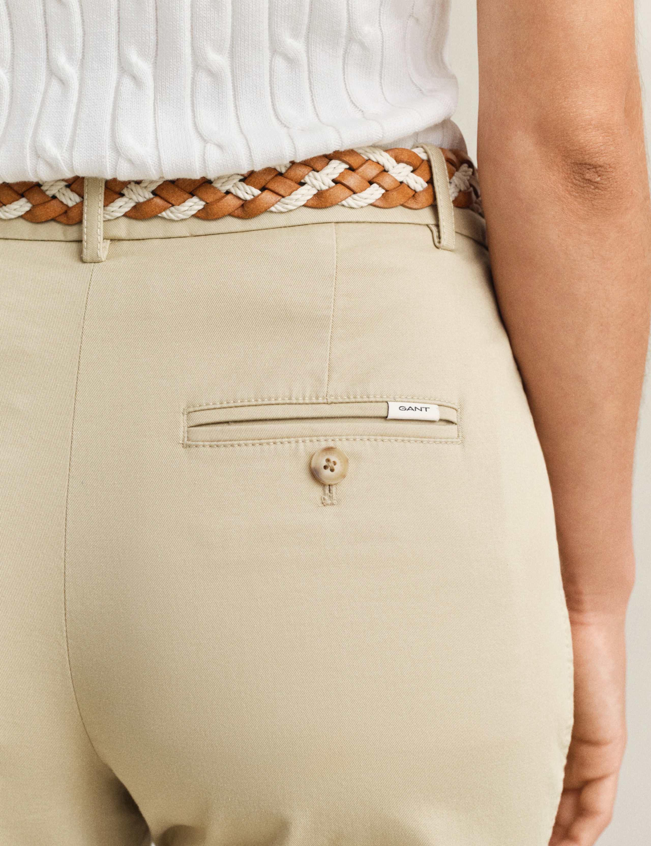 Cotton Rich Slim Fit Chinos 8 of 8