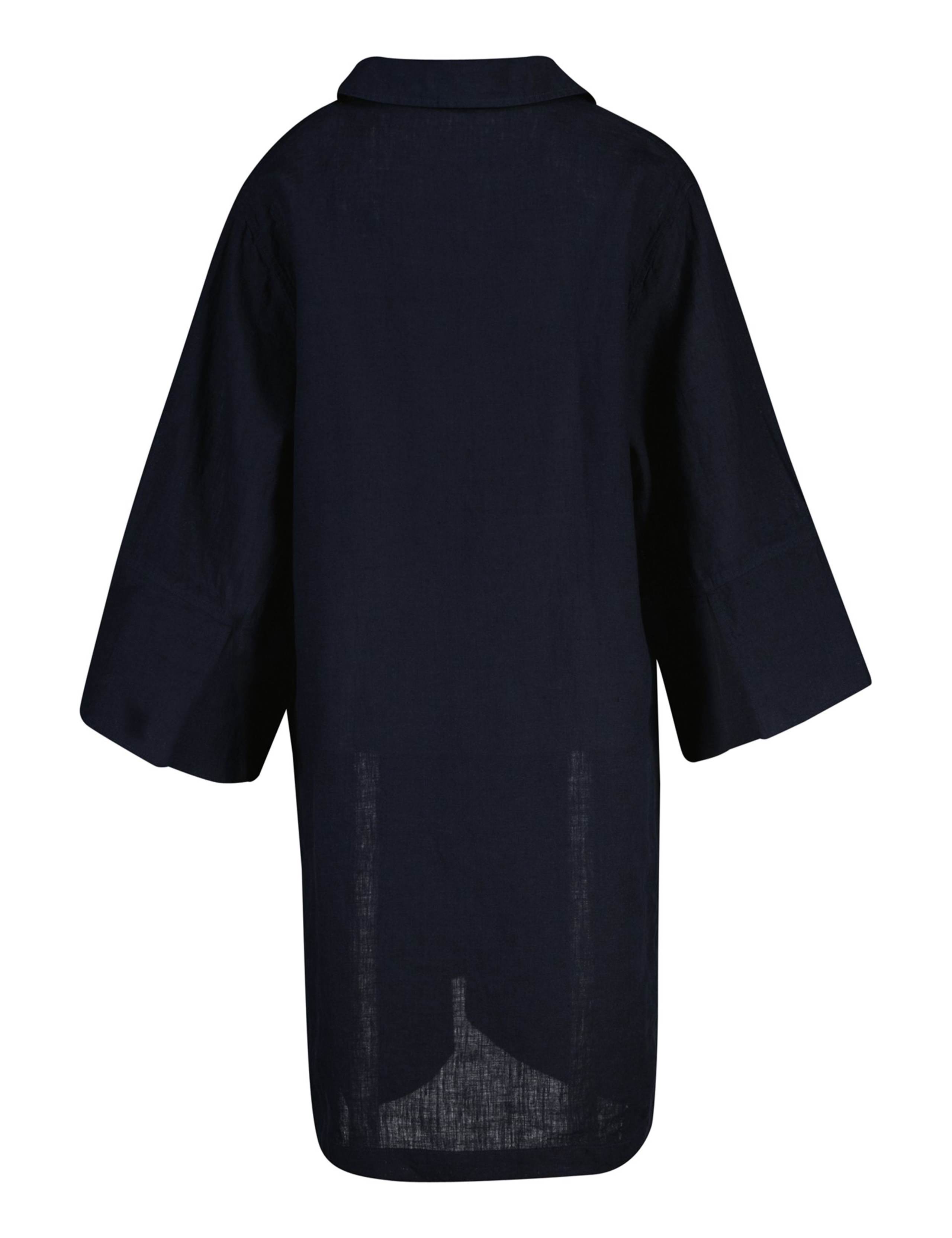 Pure Linen Knee Length Shift Dress 3 of 3