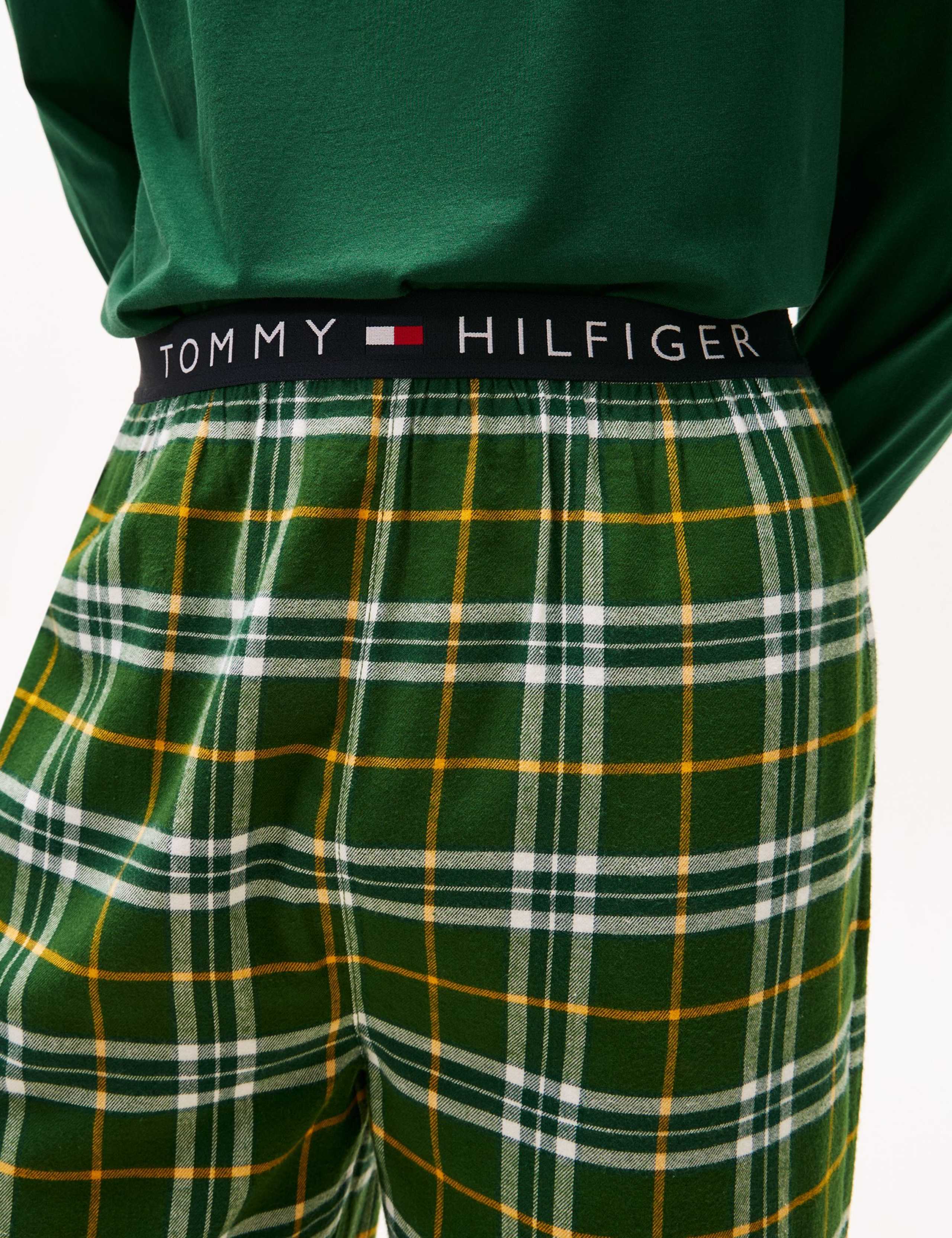 Pure Cotton Checked Pyjama Set 5 of 6