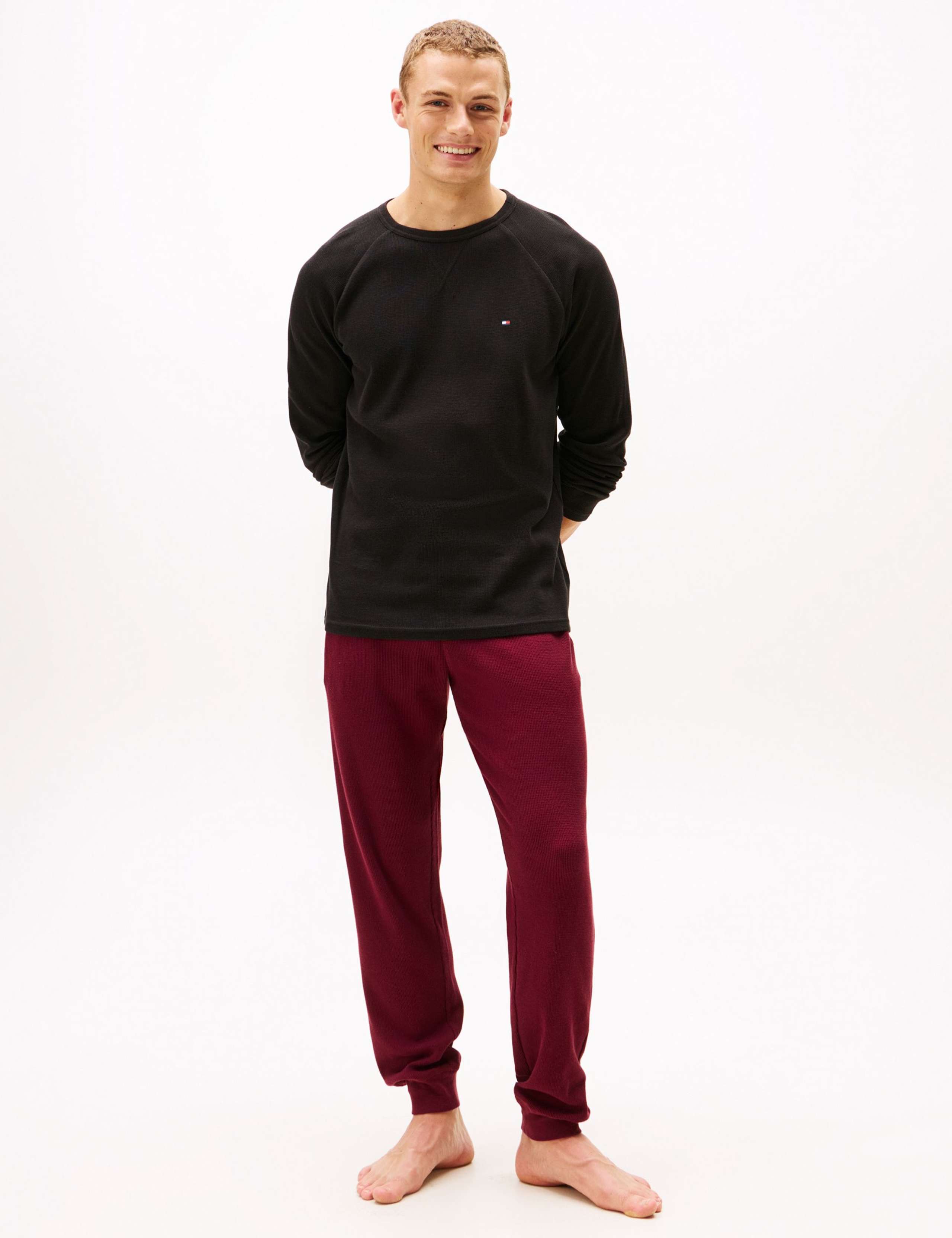 Pure Cotton Waffle Pyjama Top 4 of 5