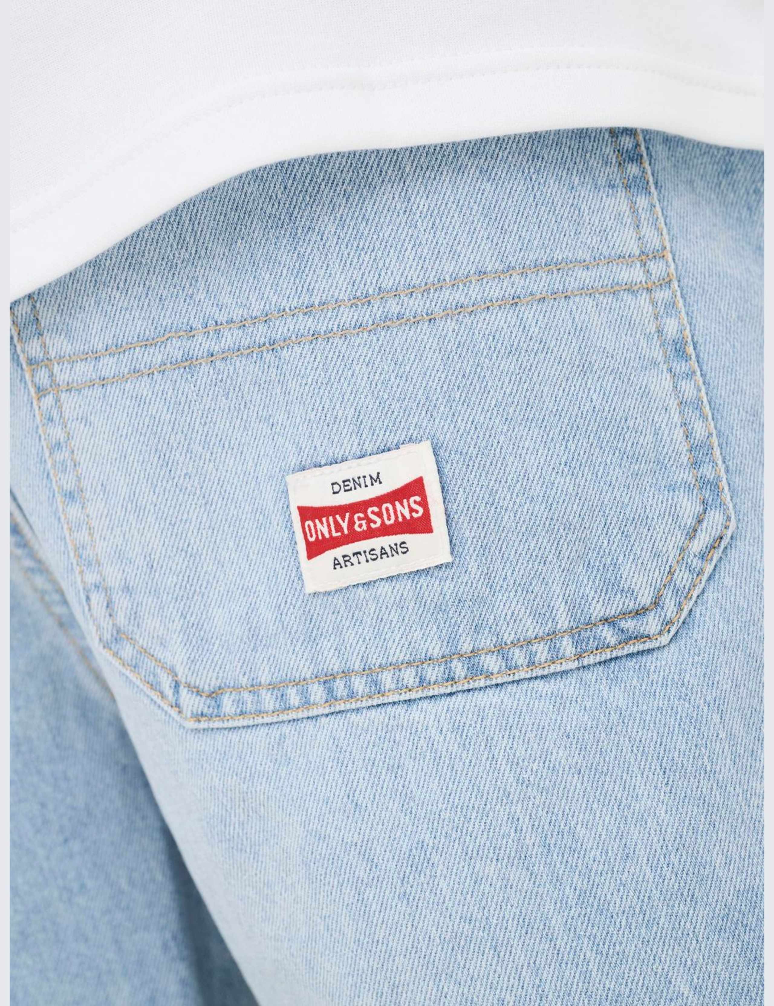 Denim Drawstring Shorts 5 of 7