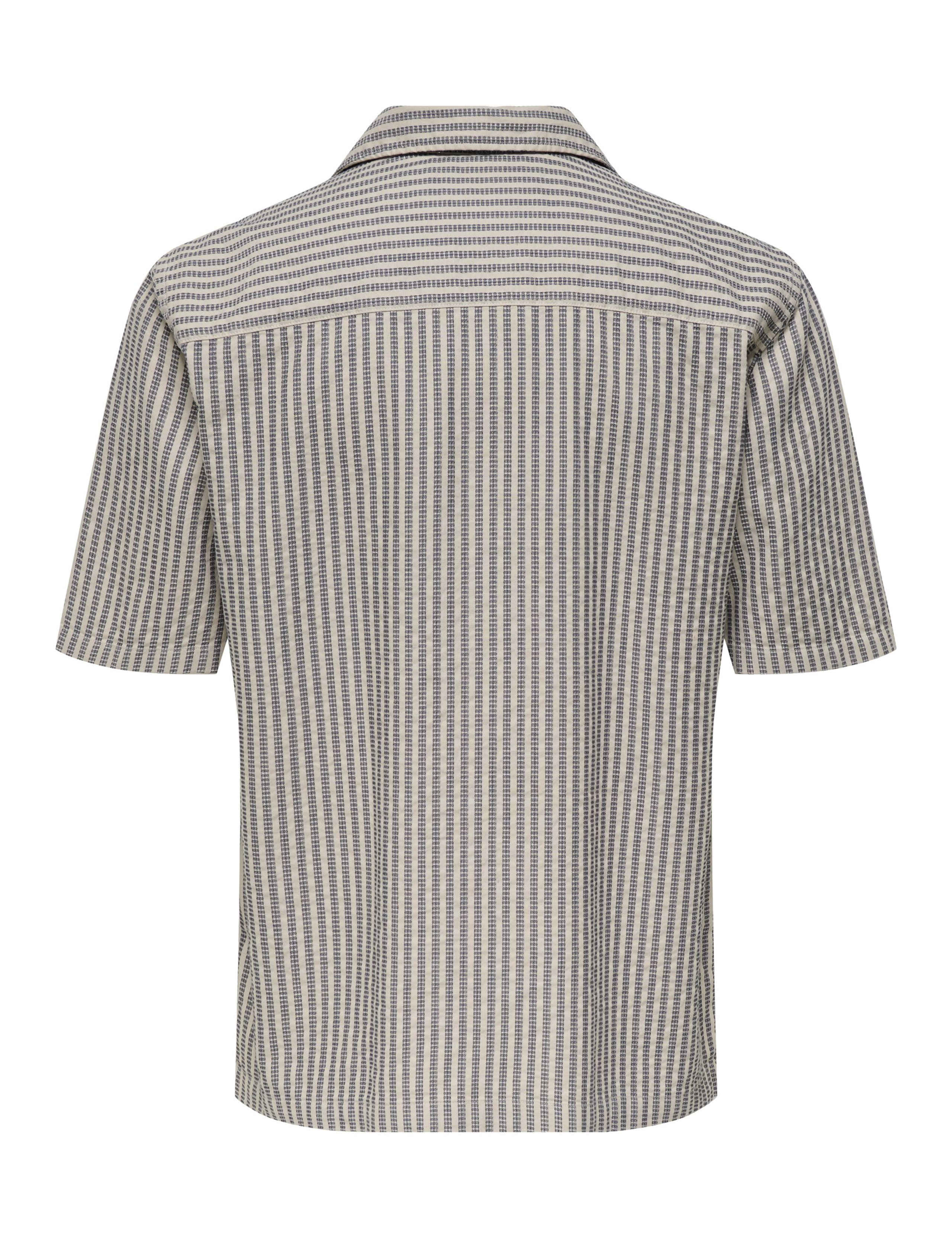Onsroberts Regular Fit Pure Cotton Striped Shirt 2 of 3