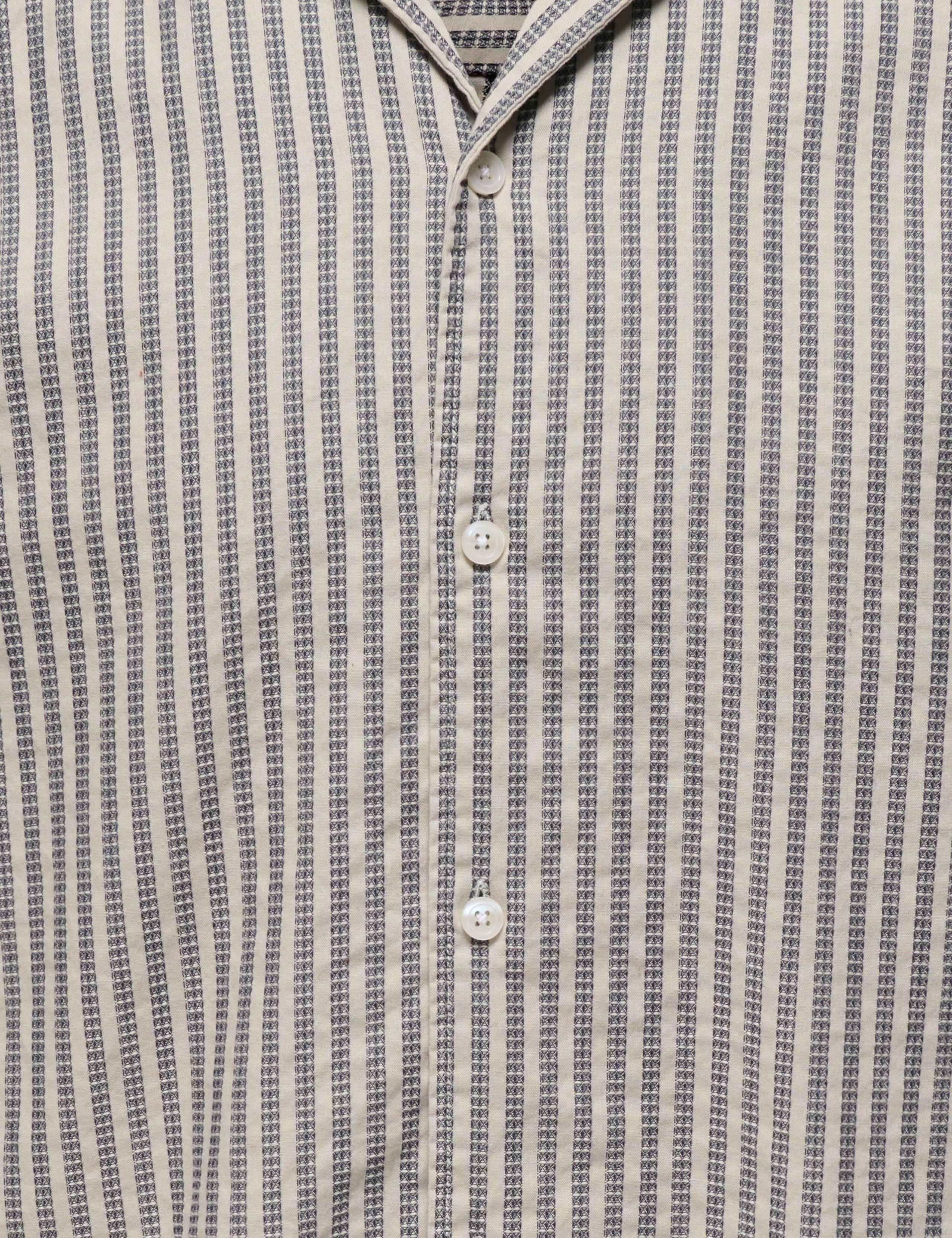 Onsroberts Regular Fit Pure Cotton Striped Shirt 3 of 3