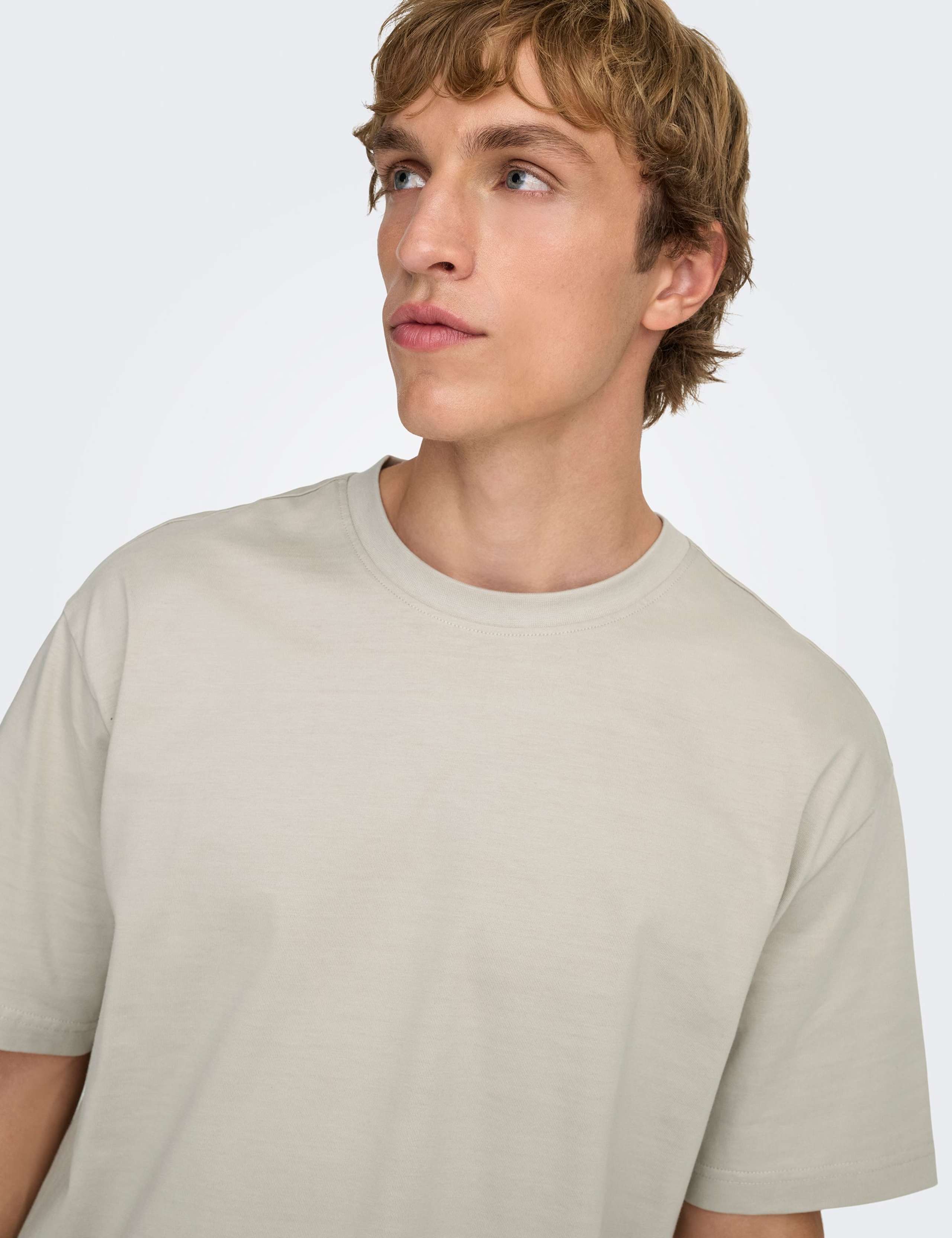 Relaxed Fit Pure Cotton Crew Neck T-Shirt 4 of 7