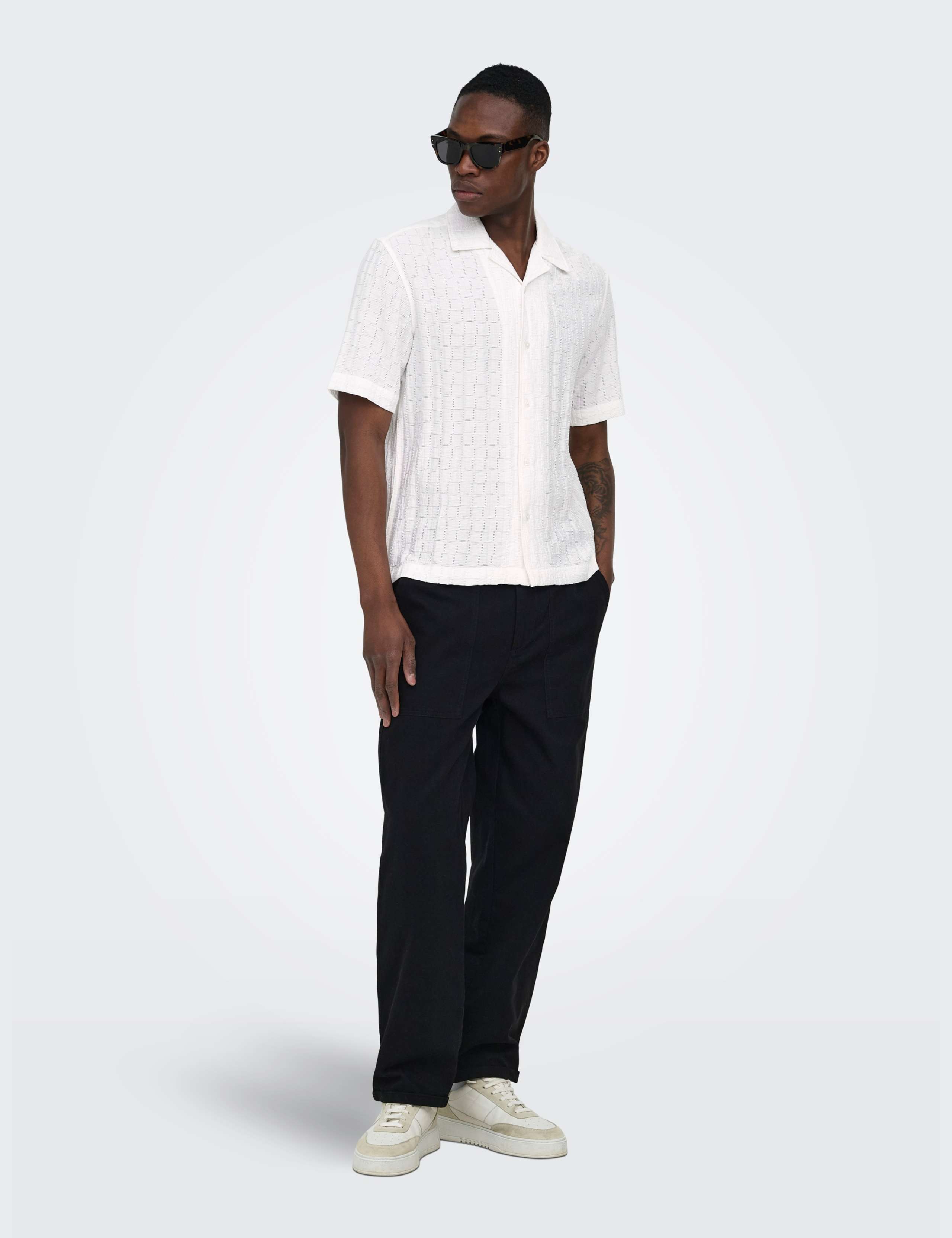 Regular Fit Cuban Collar Short Sleeve Shirt 4 of 5