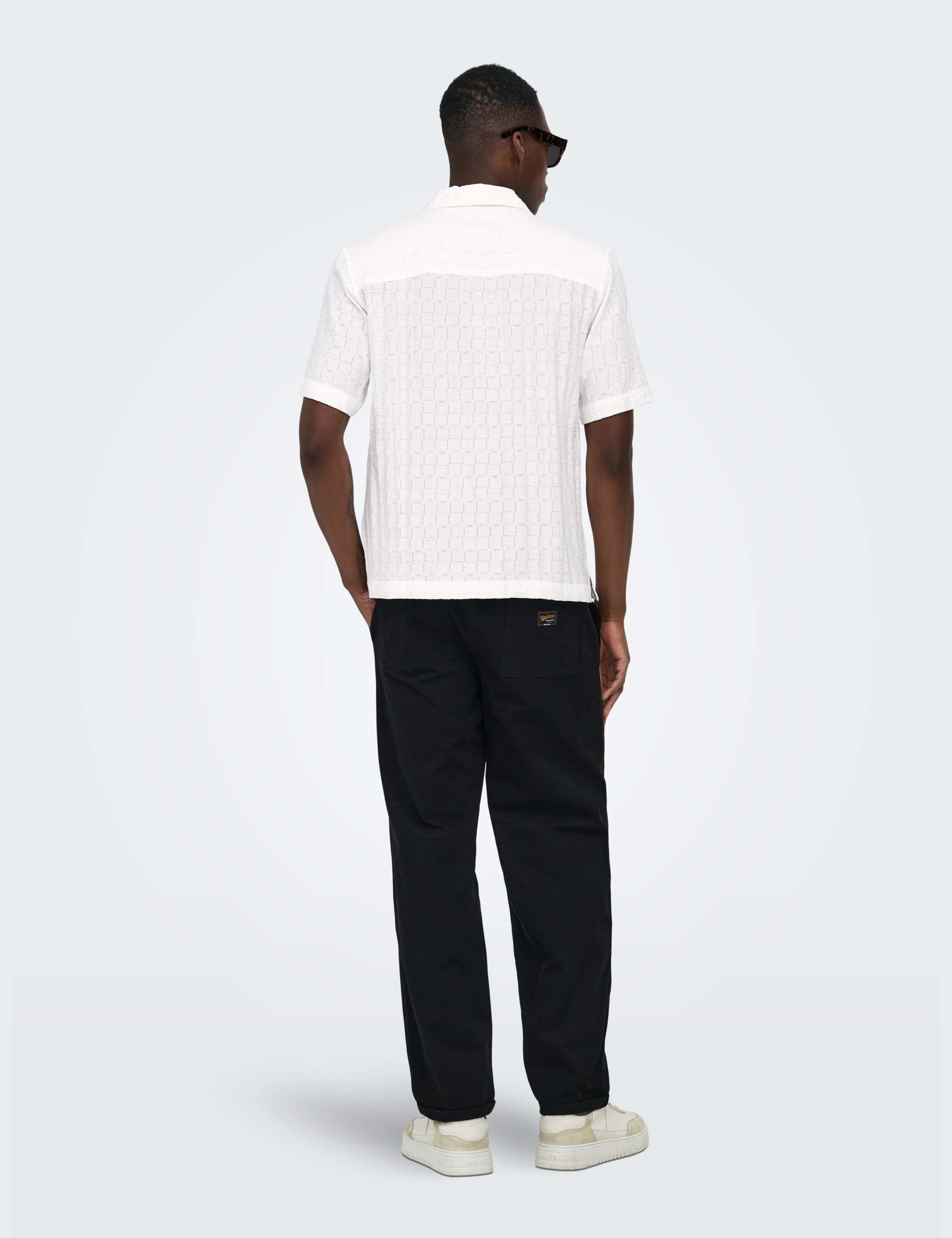 Regular Fit Cuban Collar Short Sleeve Shirt 5 of 5