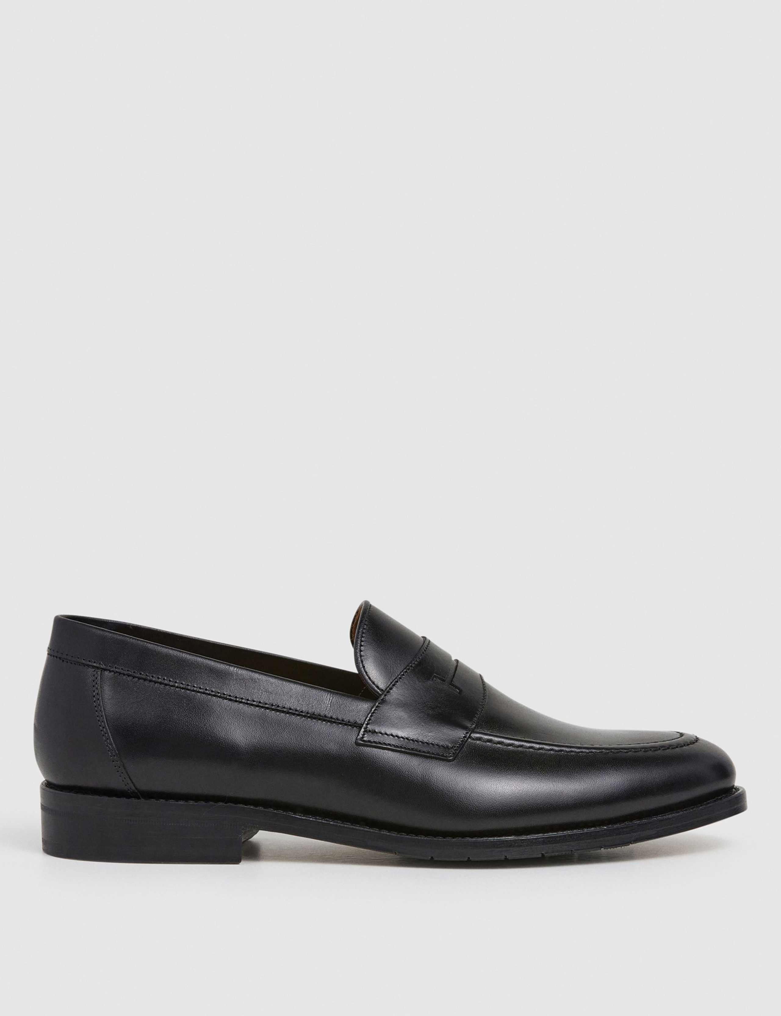 Leather Slip-On Loafers 2 of 5