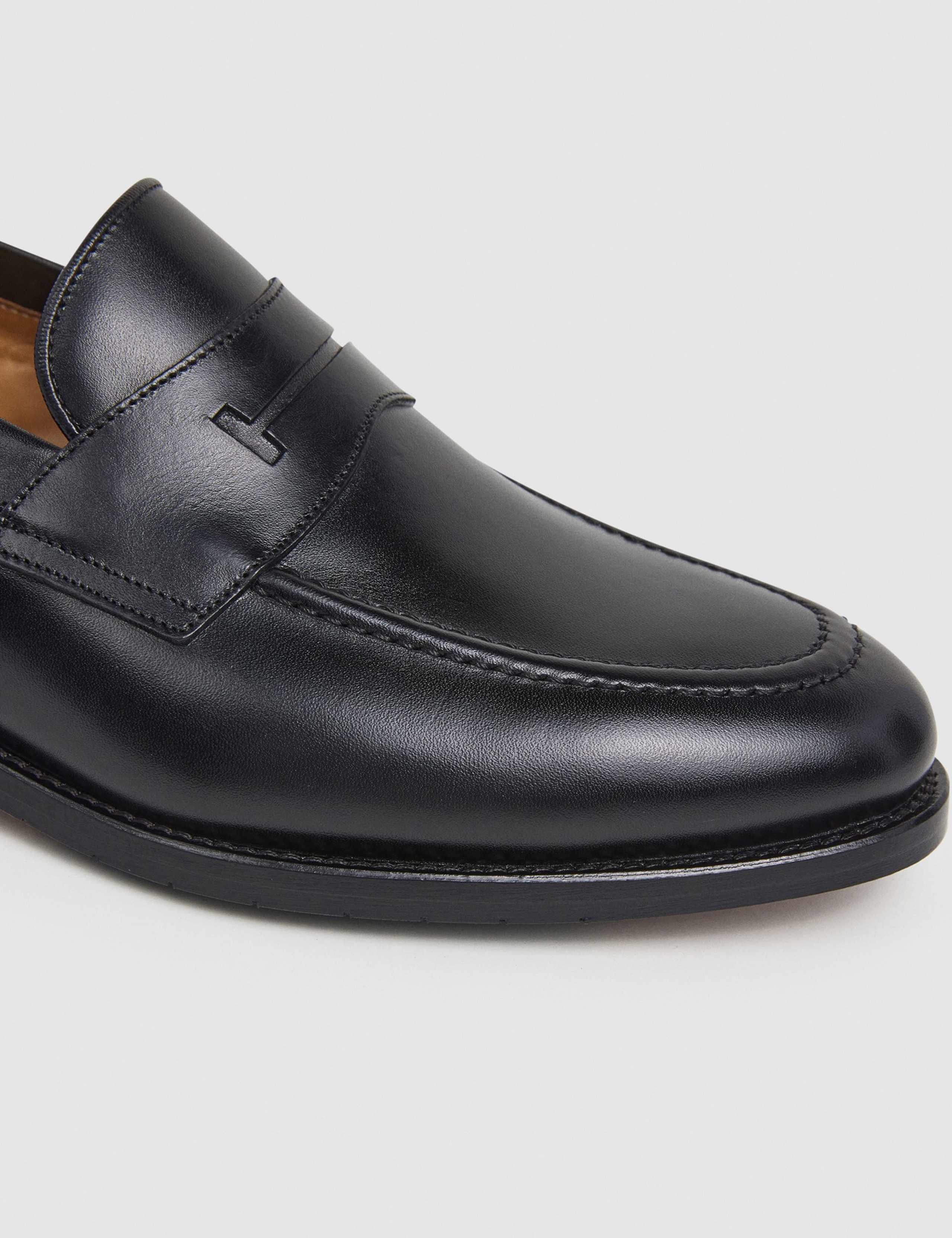 Leather Slip-On Loafers 4 of 5