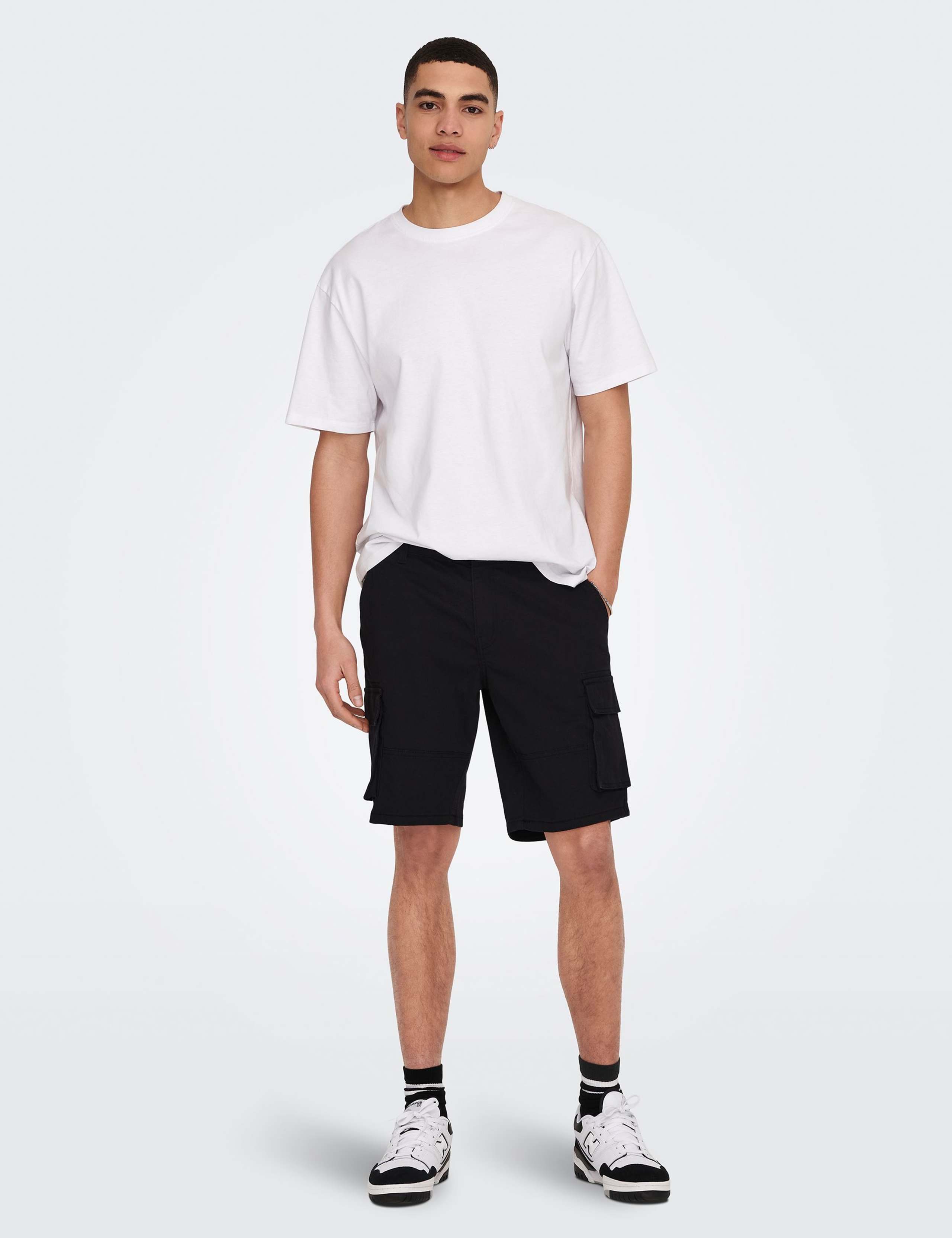 Cotton Rich Cargo Shorts 2 of 4