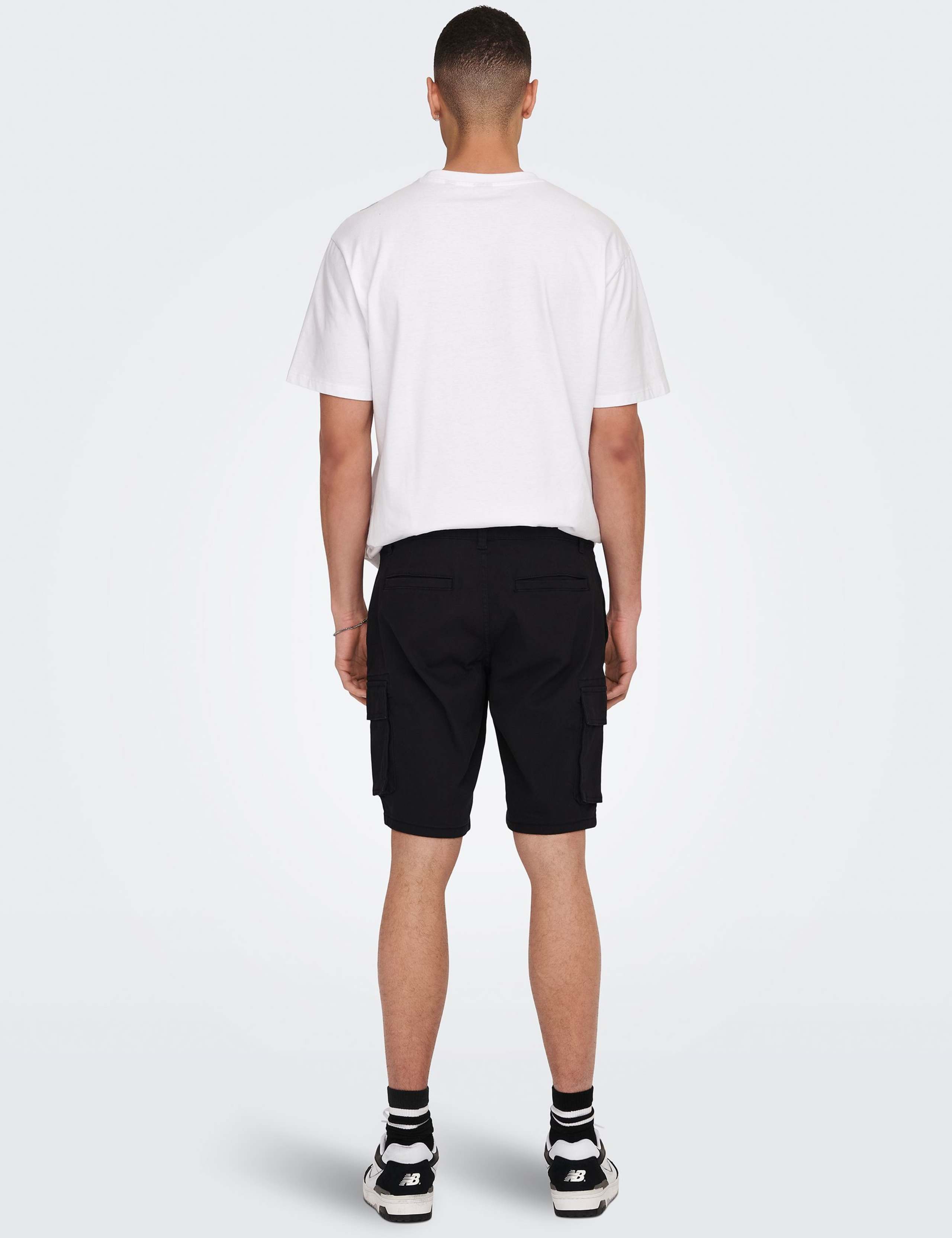 Cotton Rich Cargo Shorts 3 of 4