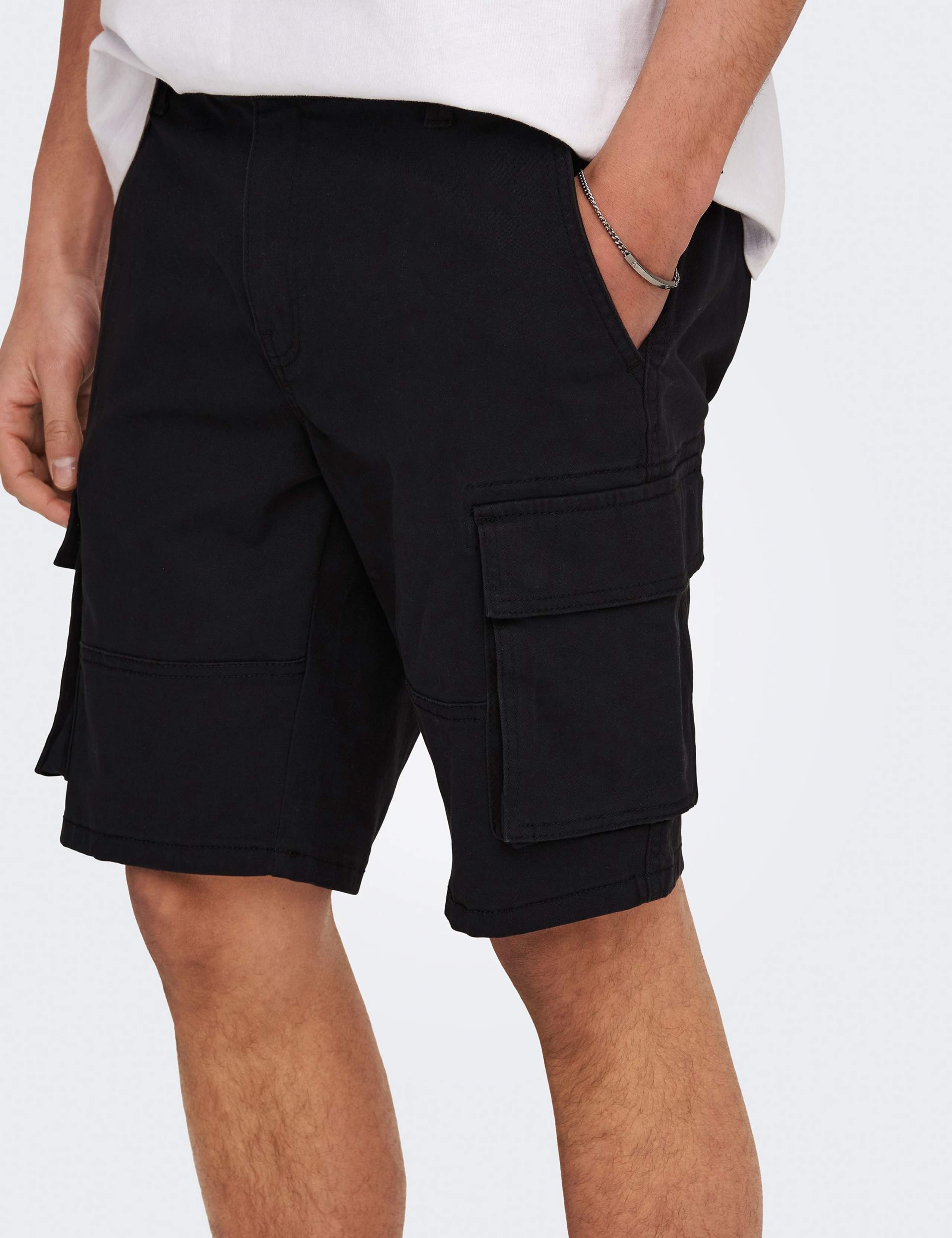 Cotton Rich Cargo Shorts 4 of 4