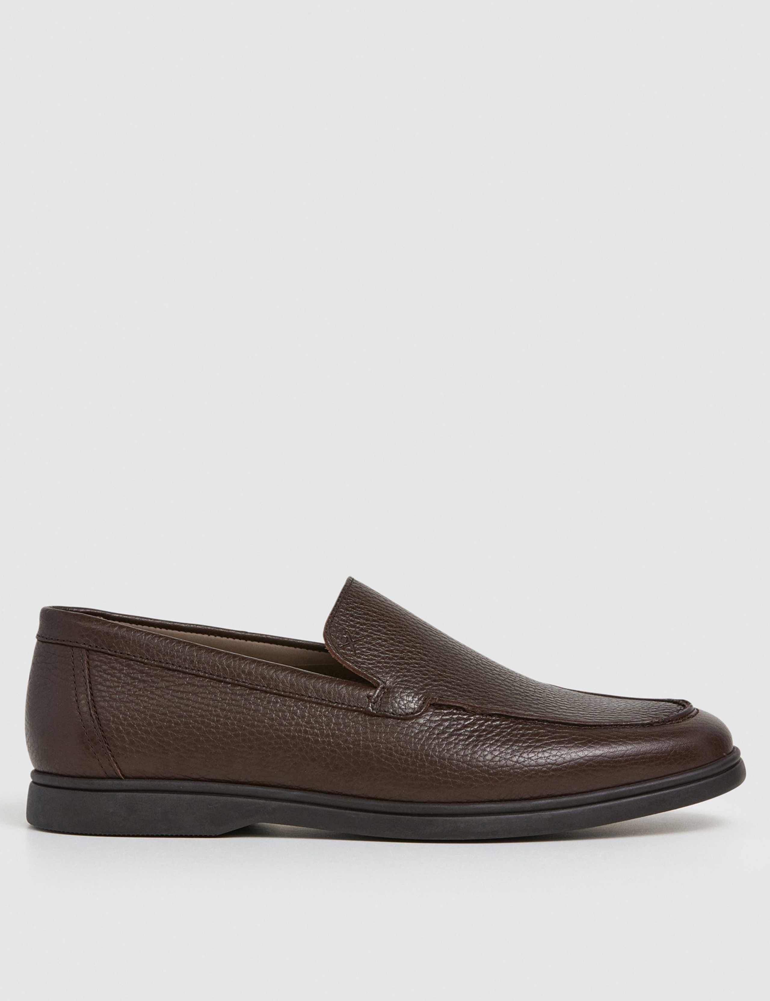 Leather Slip-On Loafers 2 of 6