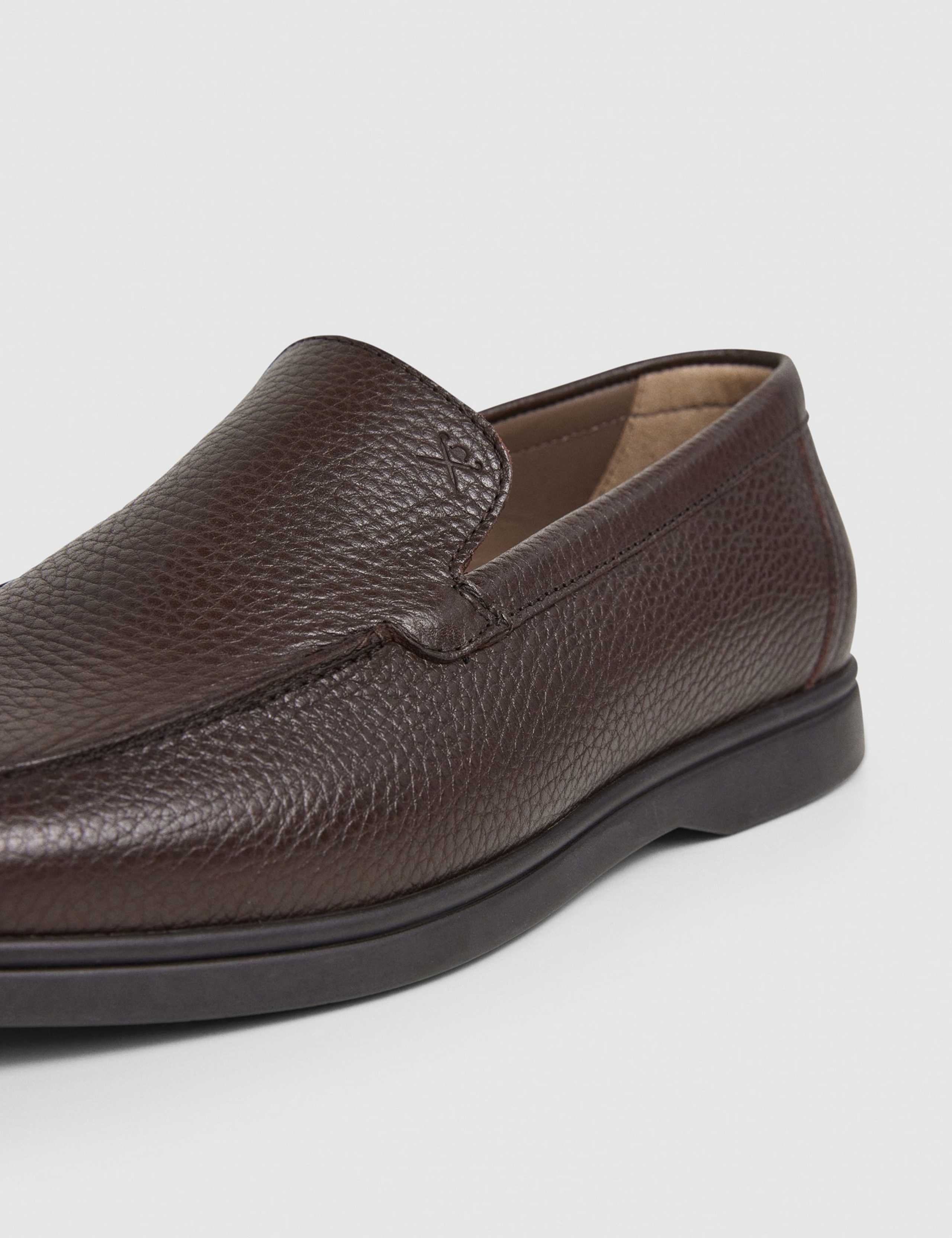 Leather Slip-On Loafers 4 of 6