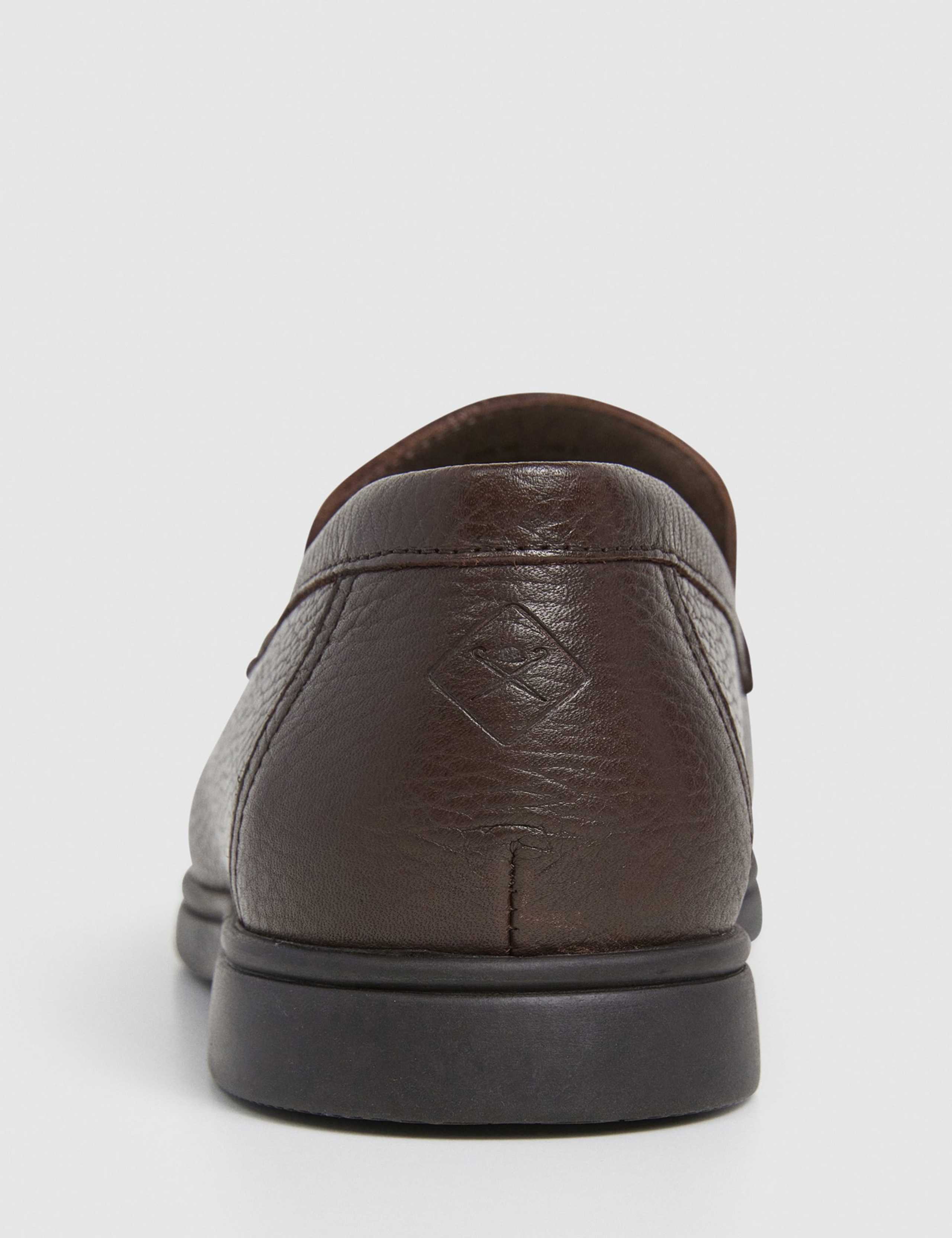 Leather Slip-On Loafers 5 of 6
