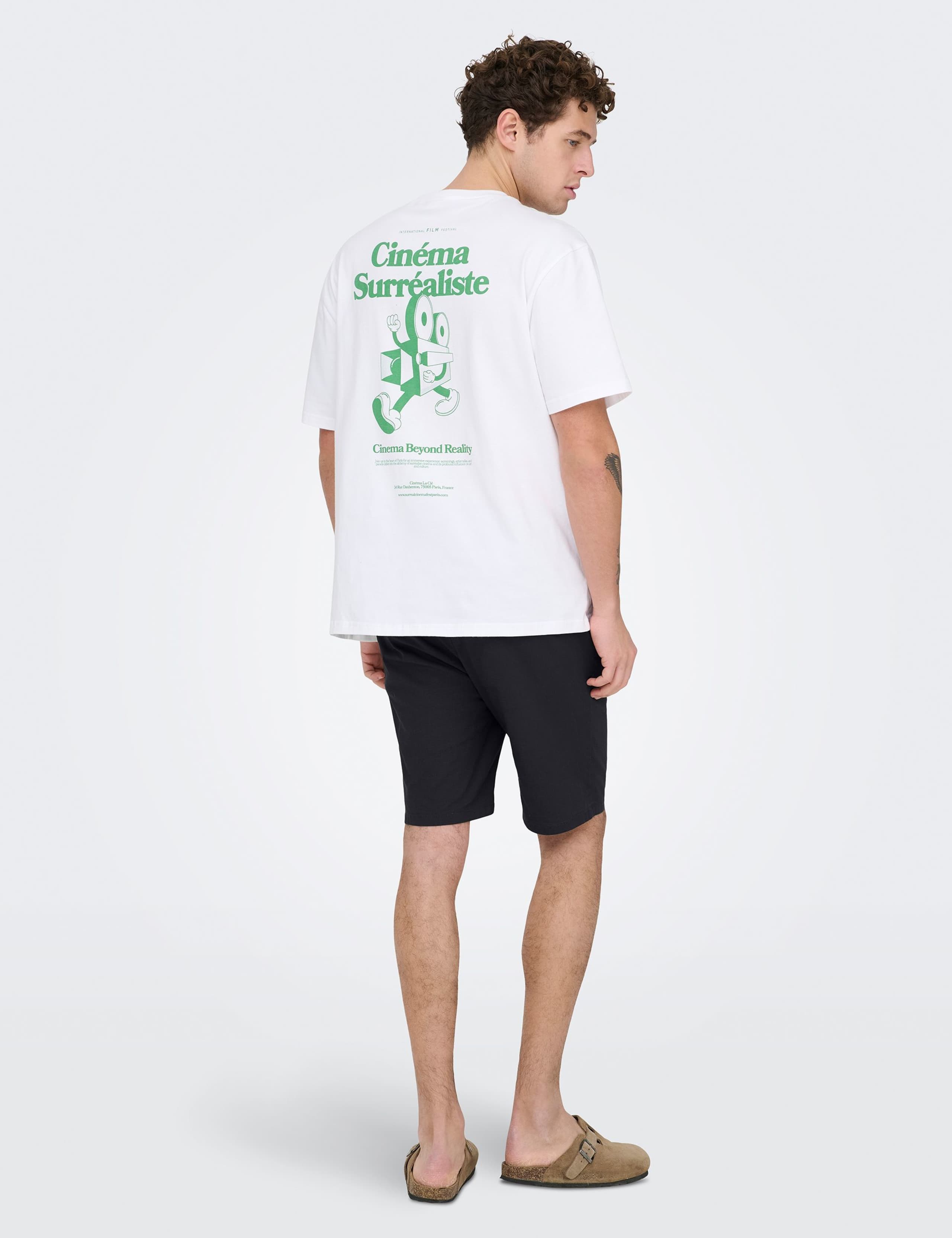 Slim Fit Cotton Rich Lightweight Shorts 3 of 6