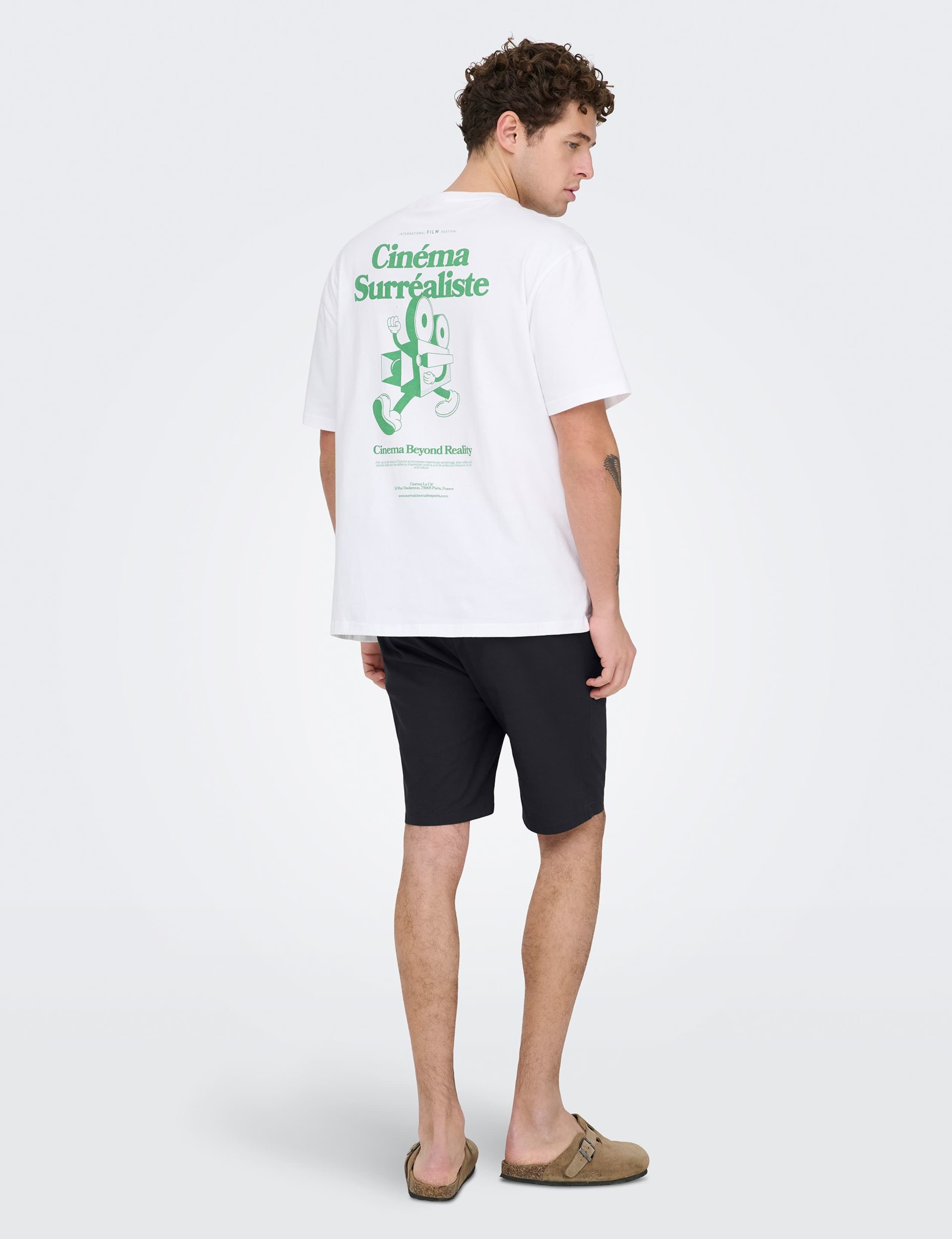 Onsreid Slim Fit Cotton Rich Lightweight Shorts 6 of 6