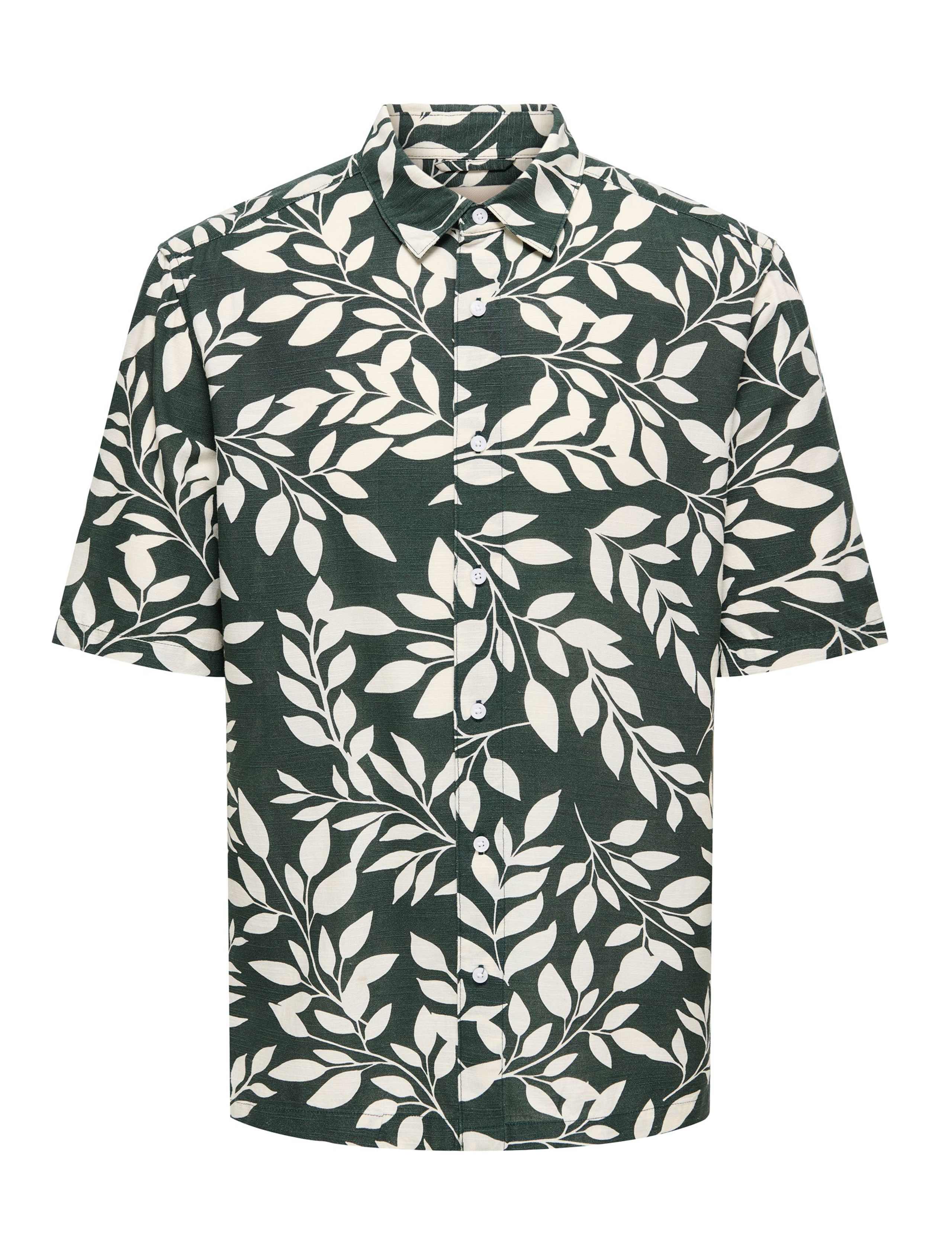 Regular Fit Abstract Print Short Sleeve Shirt 1 of 2