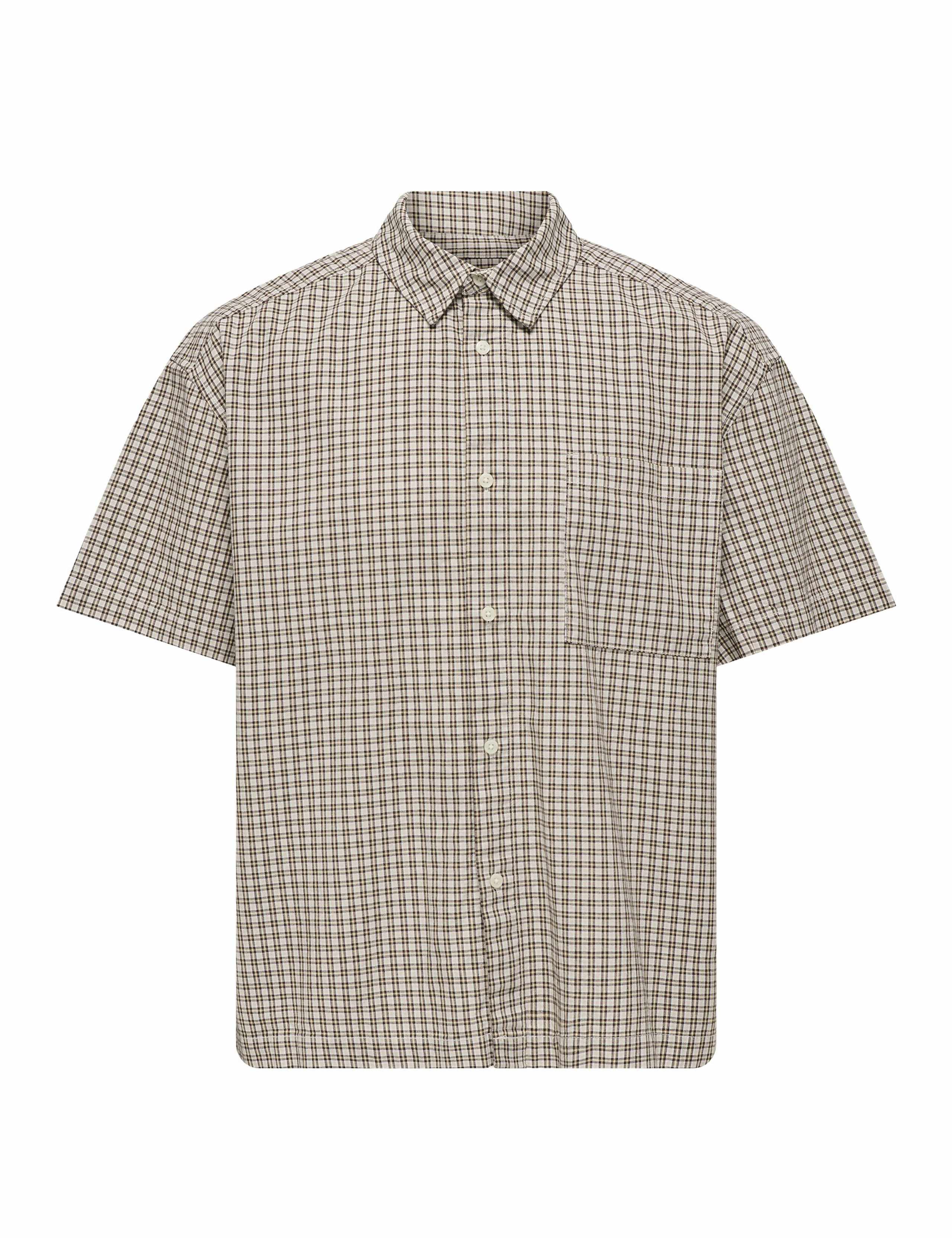 Relaxed Fit Pure Cotton Checked Shirt 1 of 2