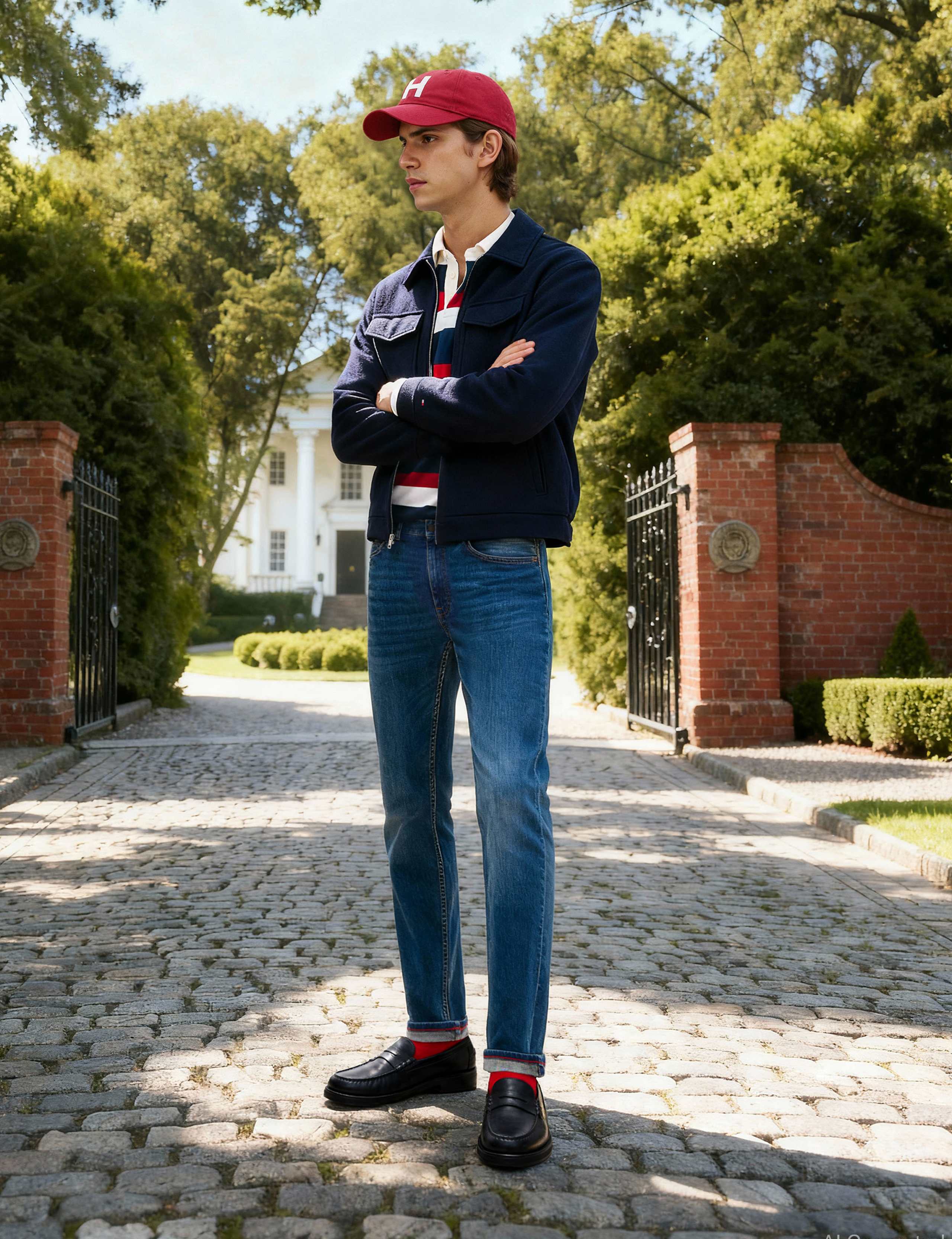 Bleecker Slim Fit 5 Pocket Jeans 6 of 6