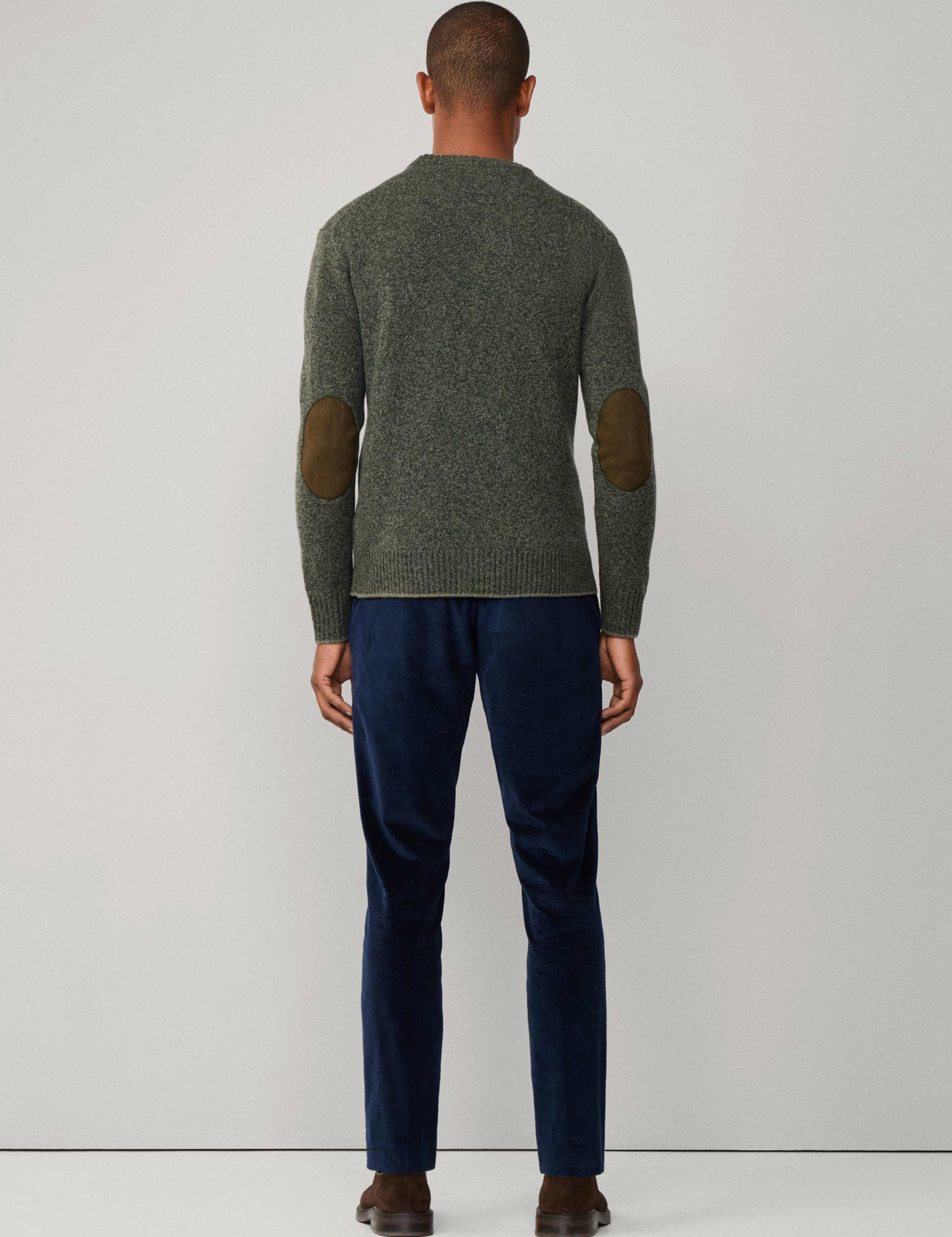 Pure Merino Wool Crew Neck Jumper 4 of 10