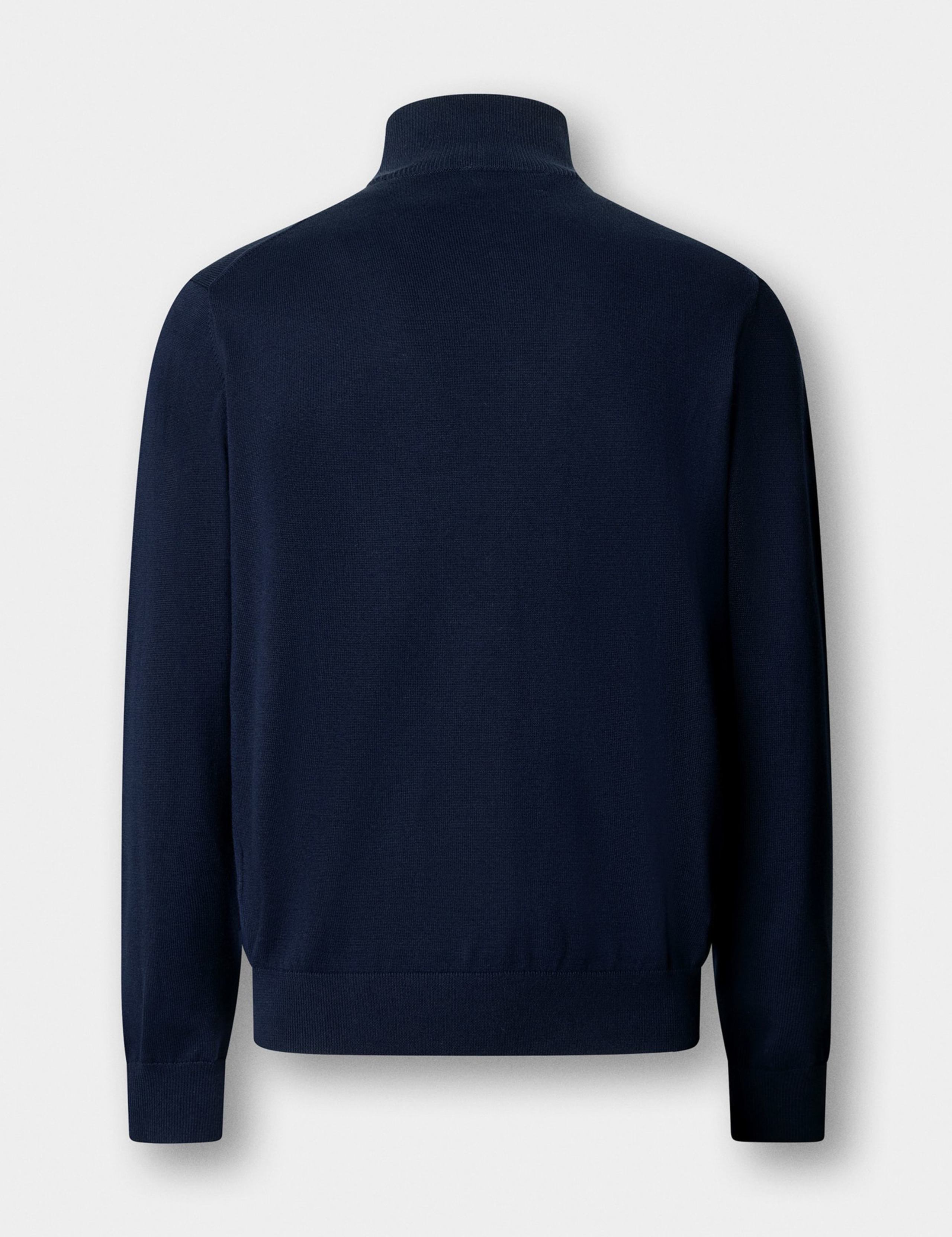 Pure Cotton Half Zip Jumper 8 of 9