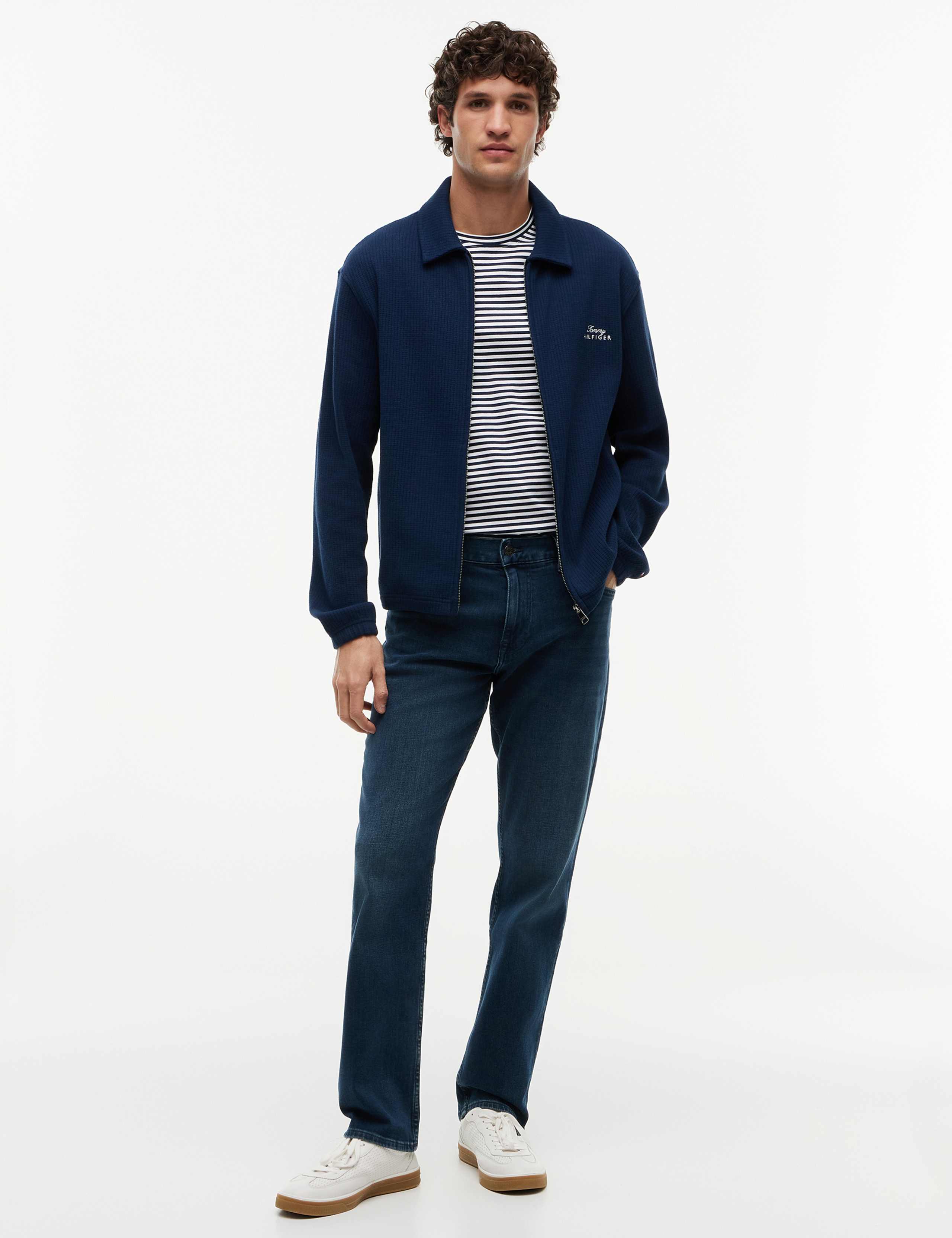 Straight Fit Cotton Rich Jeans 3 of 6