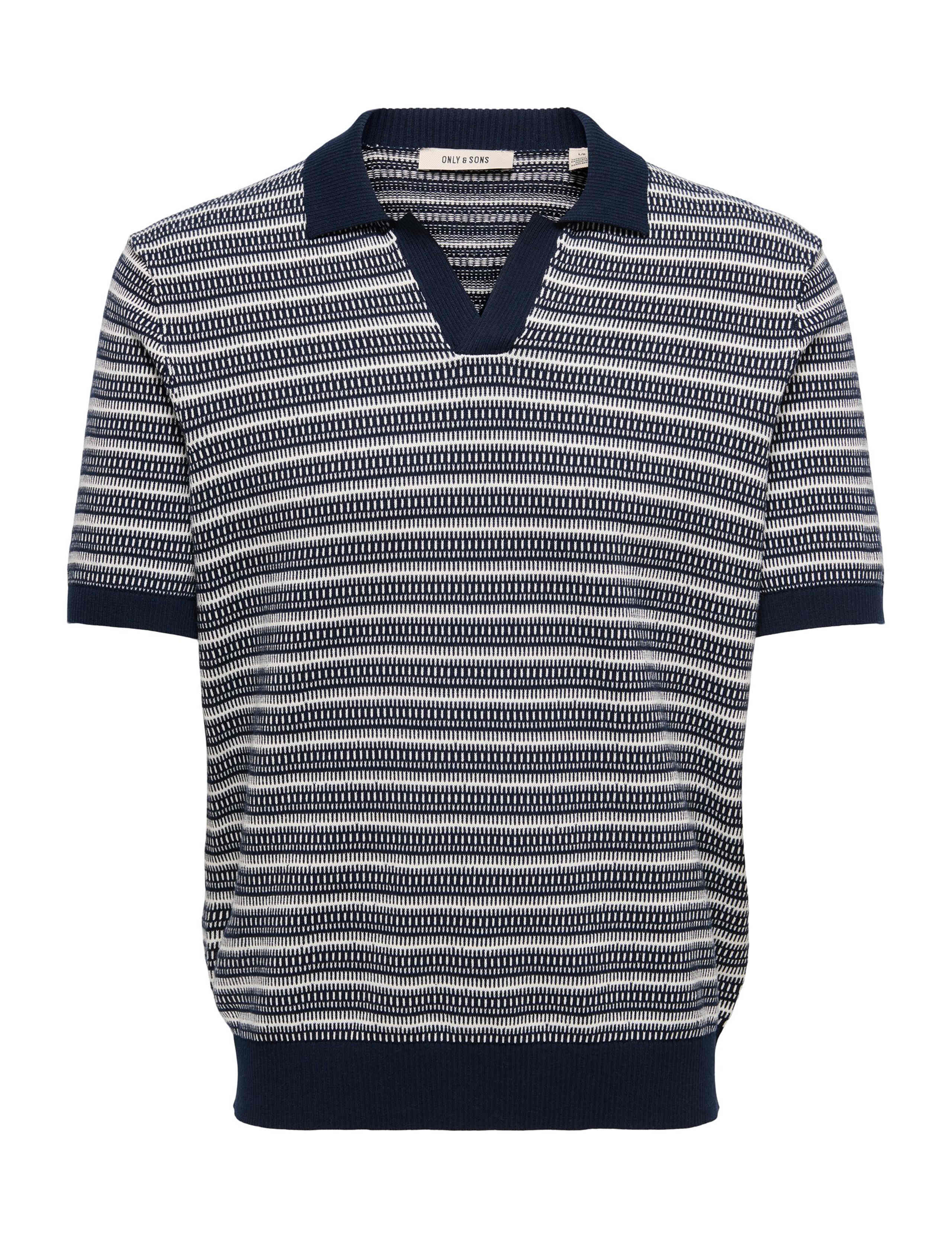 Pure Cotton Striped Polo Shirt 2 of 6