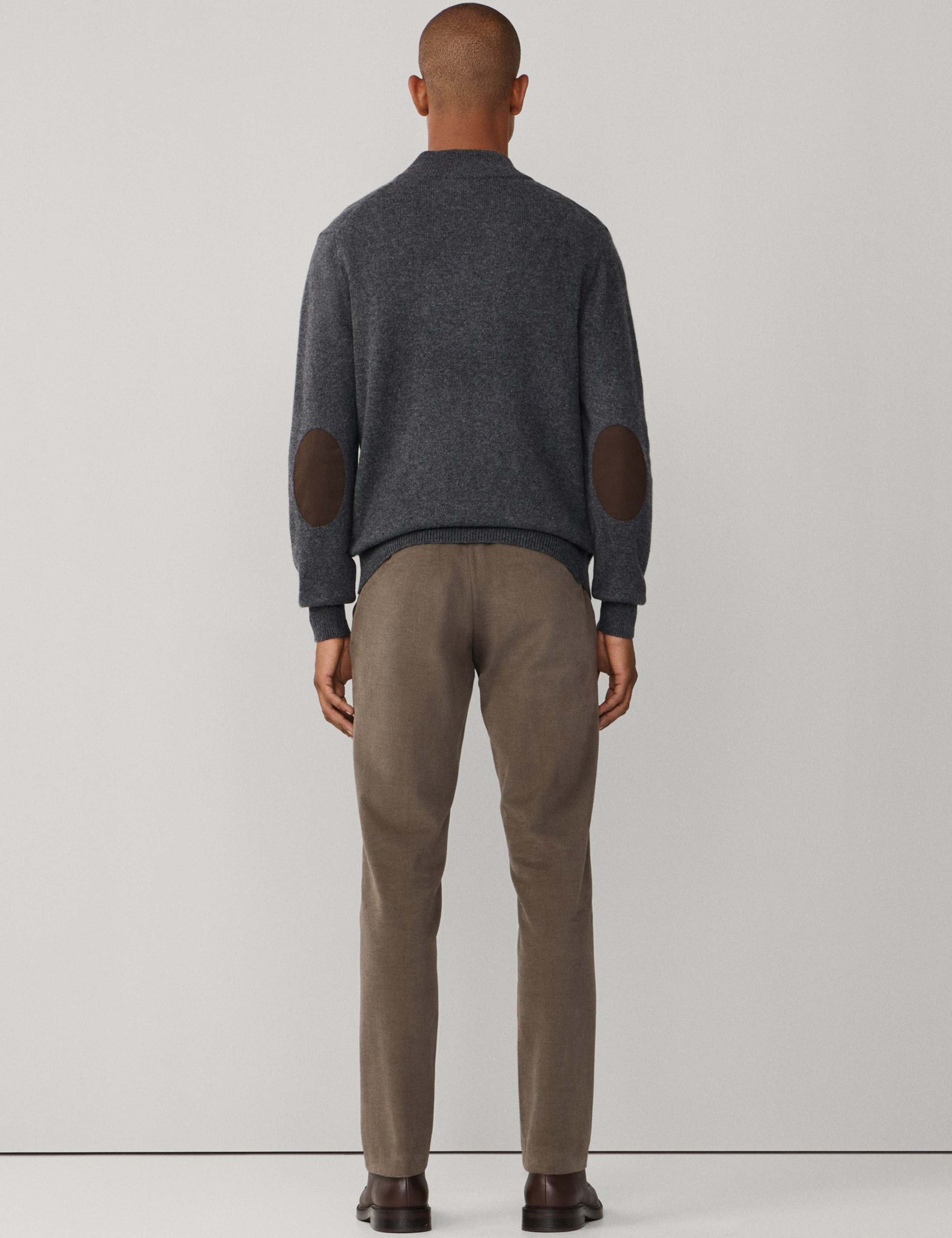 Pure Lambswool Half Zip Jumper 6 of 10